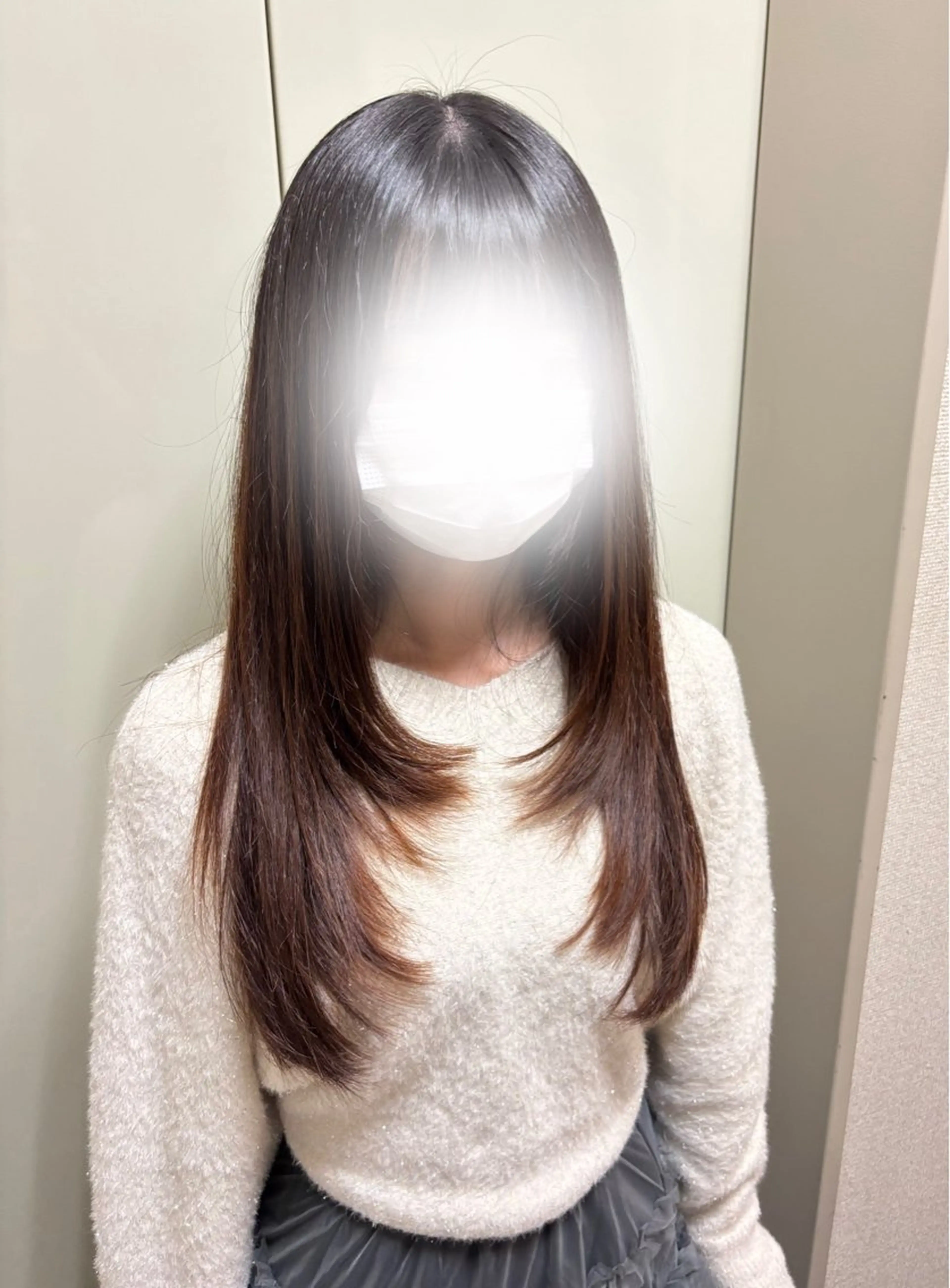 ロング レイヤーカット 深みモテカラー˚✧ YUKAのヘアスタイル