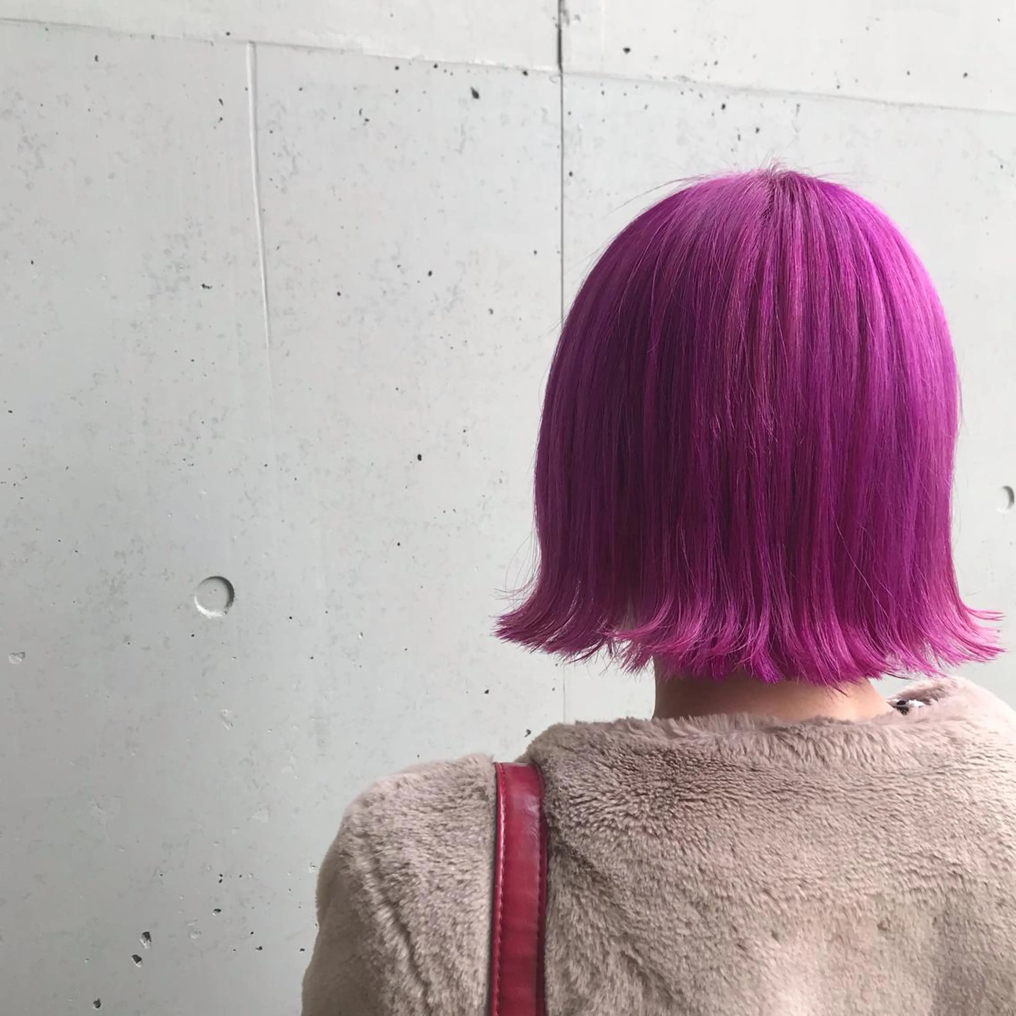 ミディアム カラー 一ノ瀬 蘭のヘアスタイル