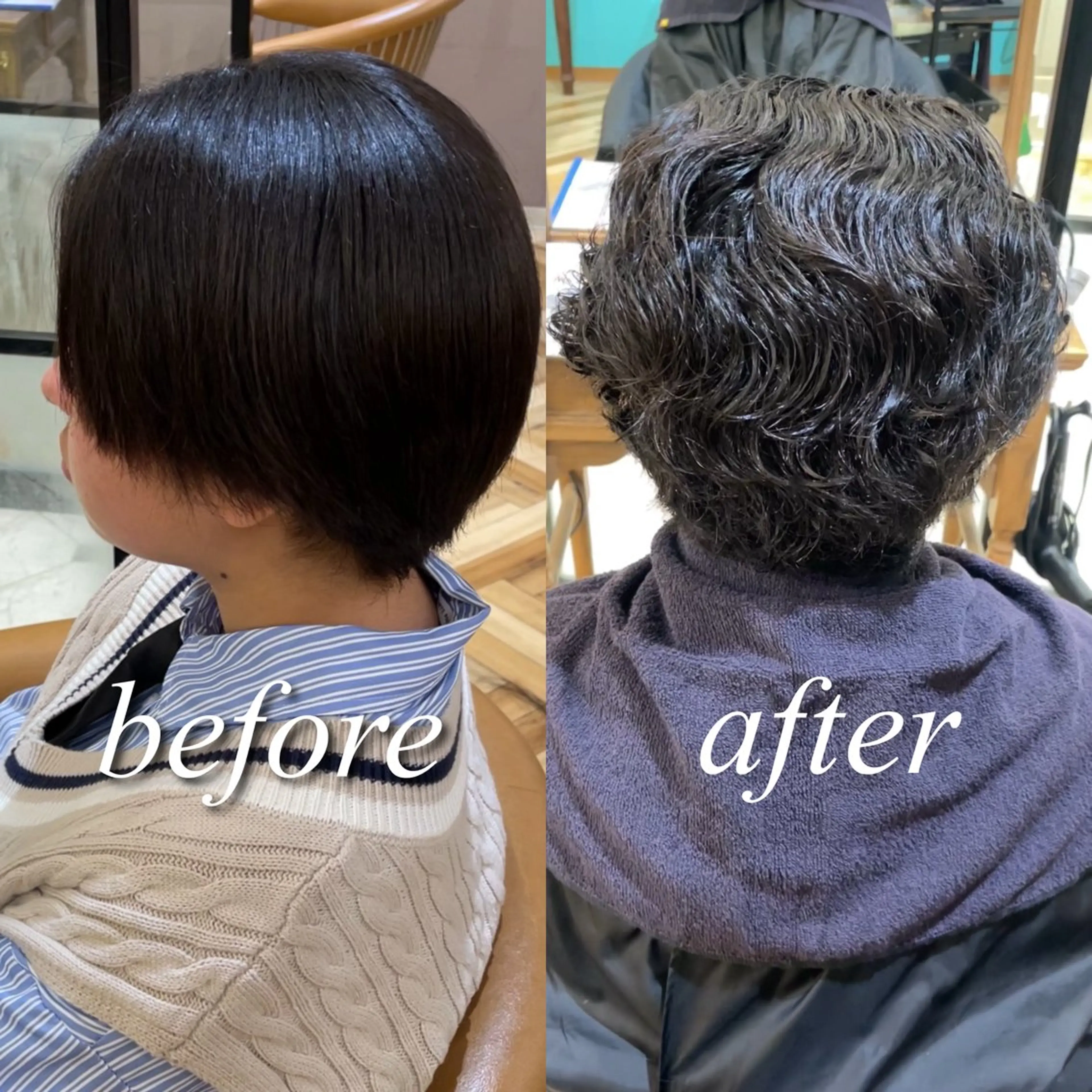 ショート 💎巻ける縮毛矯正/ 艶髪💎石渕智也のヘアスタイル