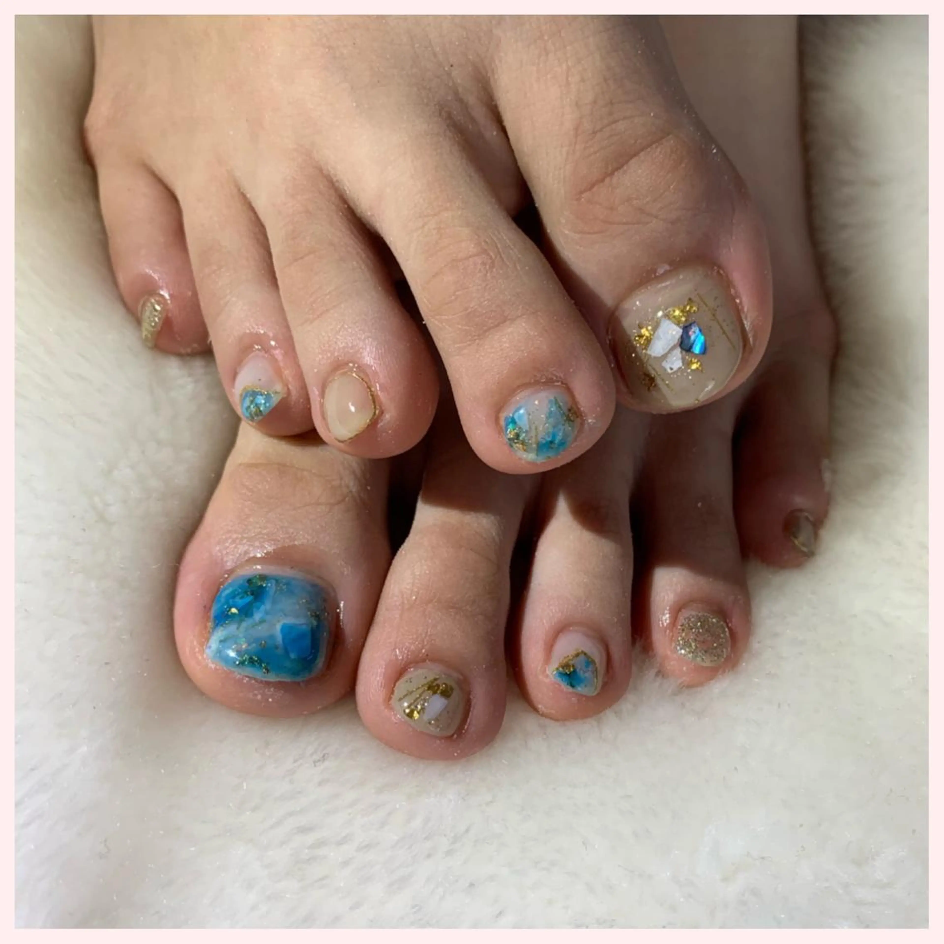 ネイル フットネイル Ogasawara Tokikaのネイルデザイン