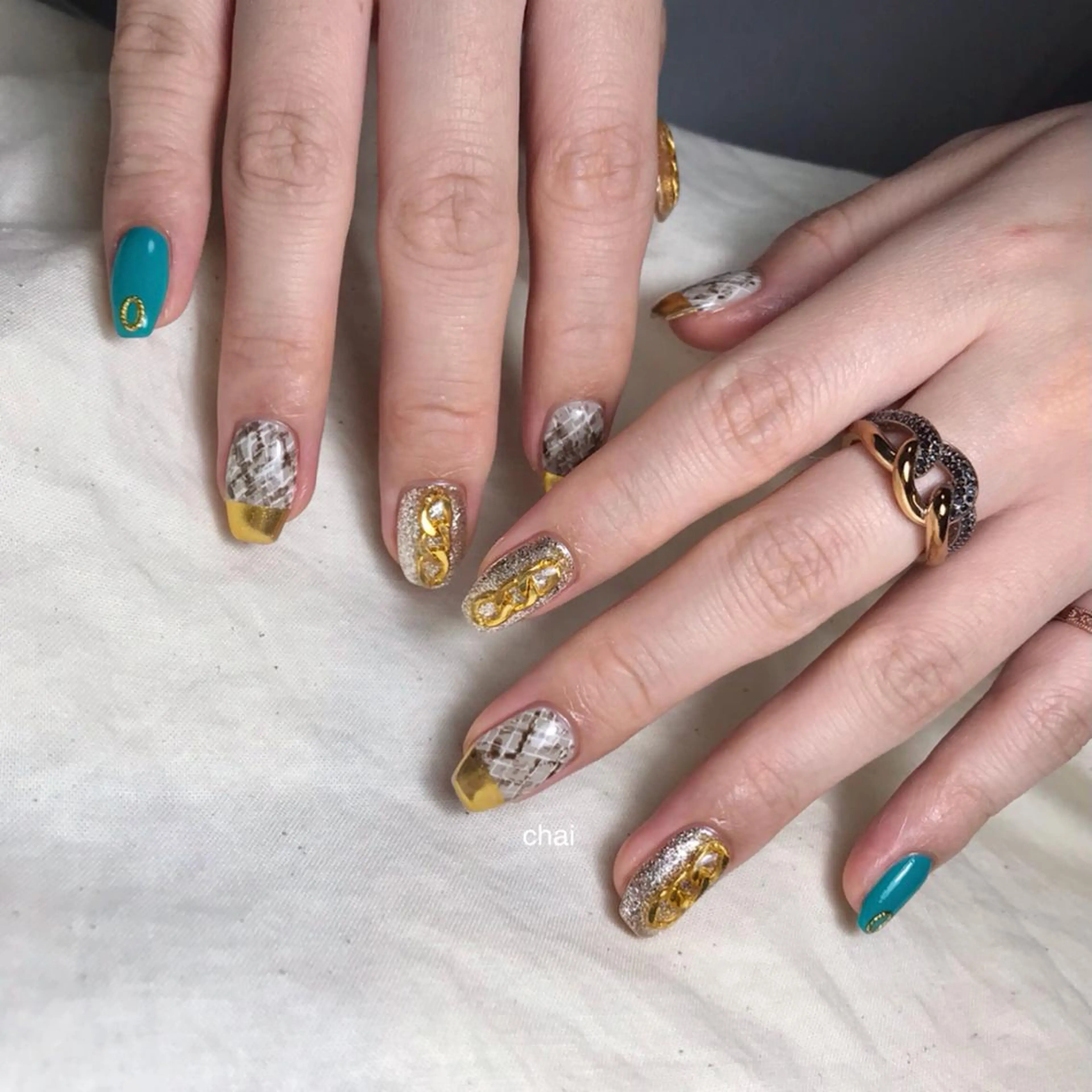 ネイル ハンドネイル 💅chainail _aiのネイルデザイン