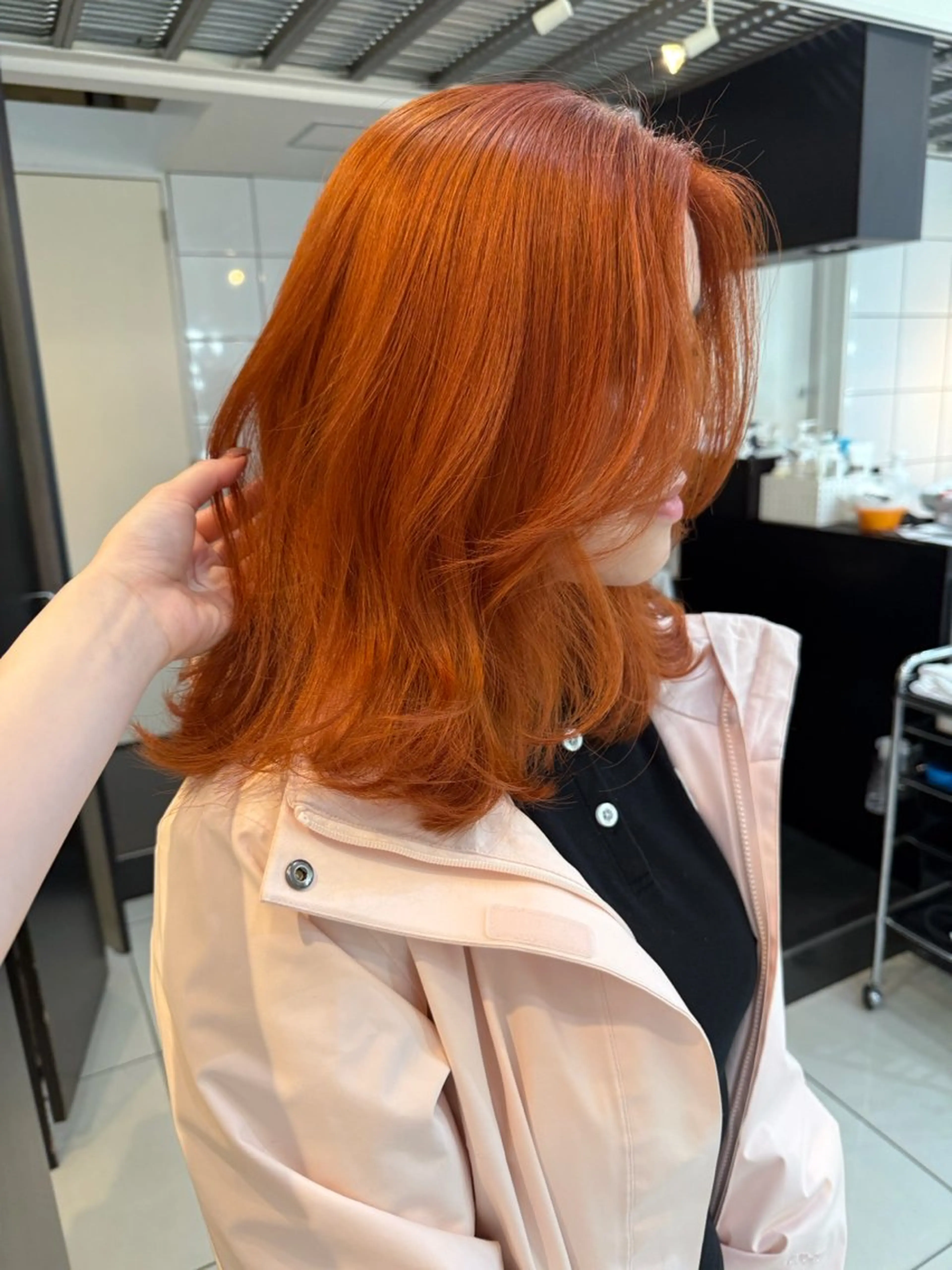 カラー 海外風ニュアンス パーマ/たいきのヘアスタイル