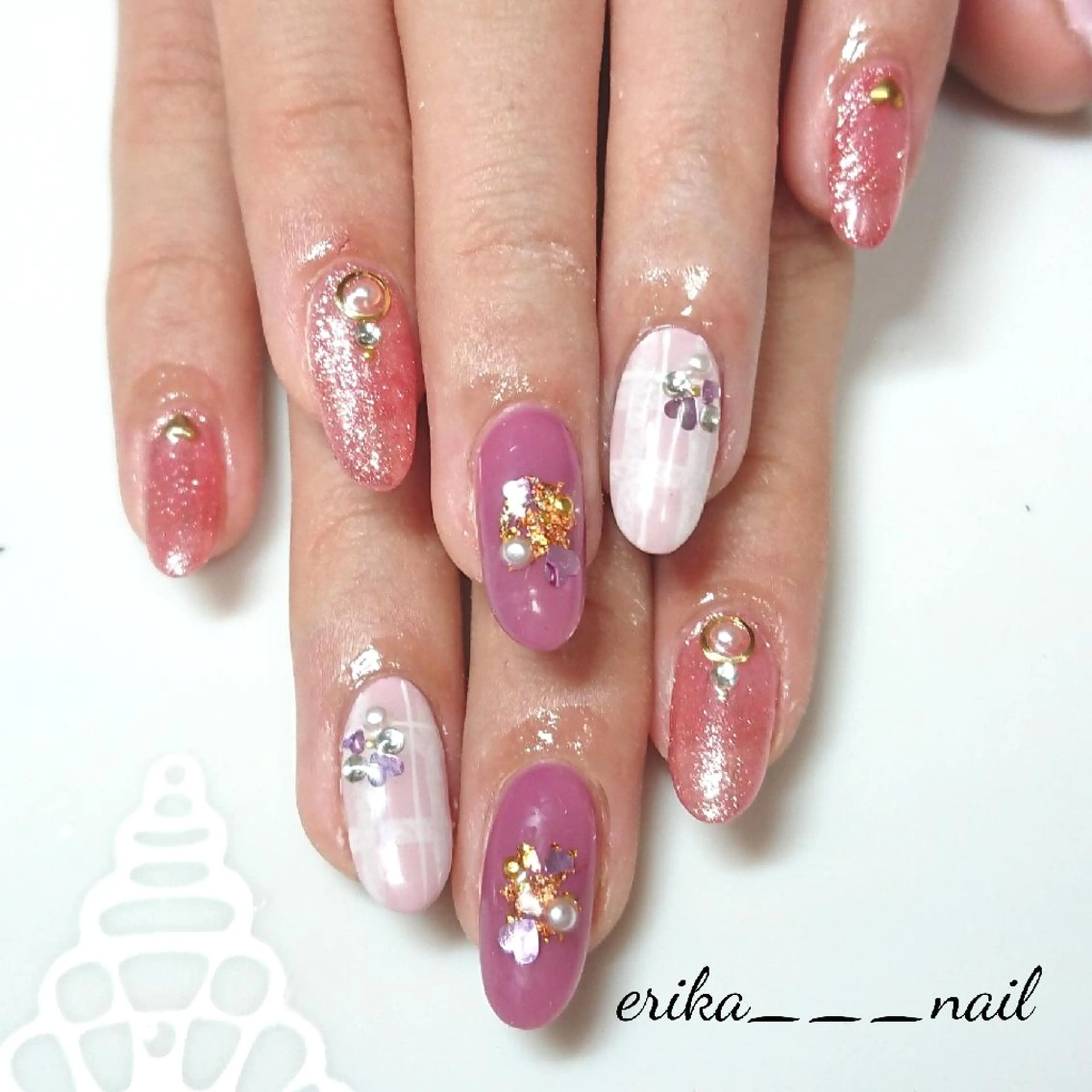 ネイル NAKAJIMA ERIKAのネイルデザイン