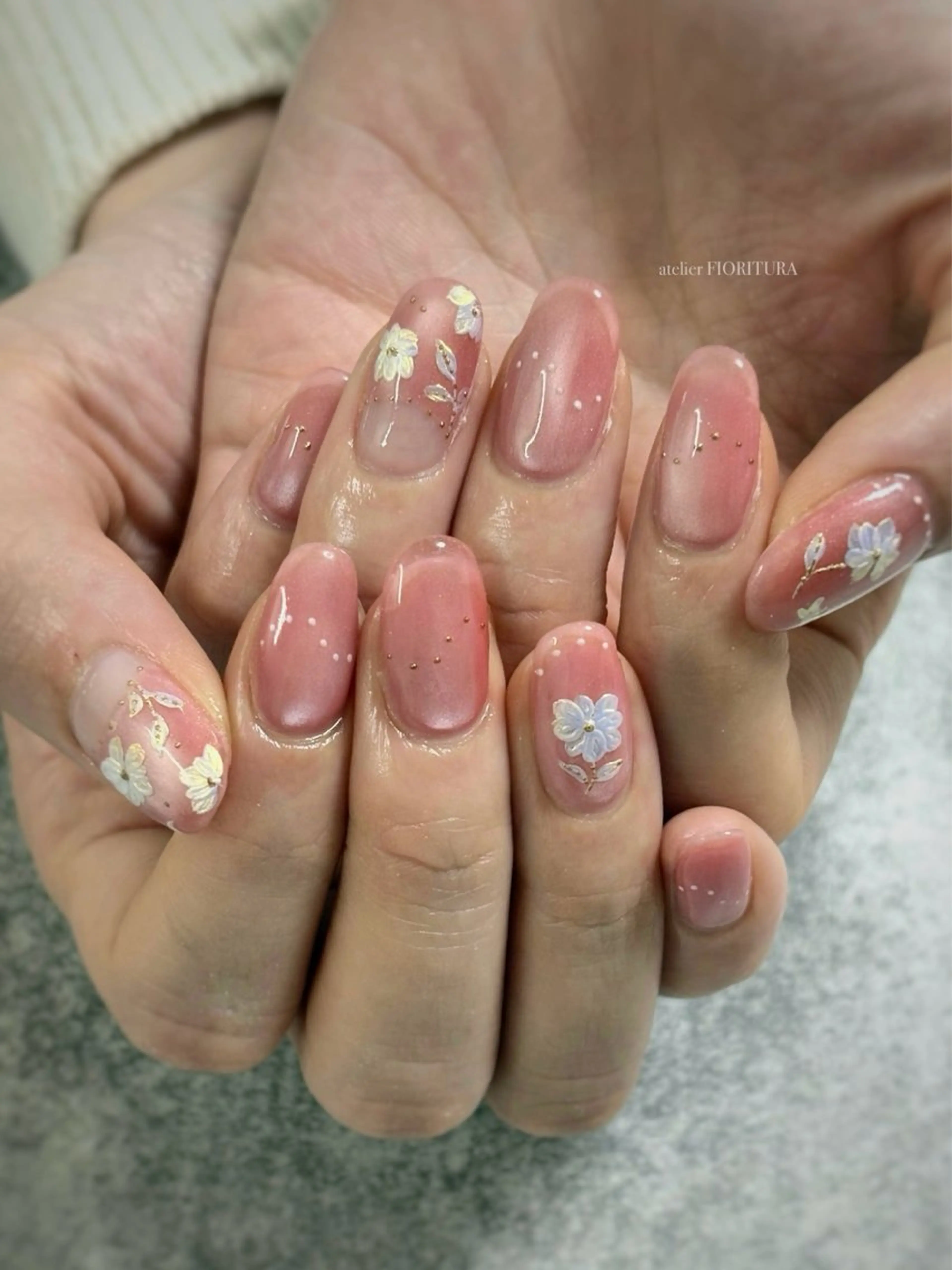 ネイル ハンドネイル FIORITURA Maikoのネイルデザイン