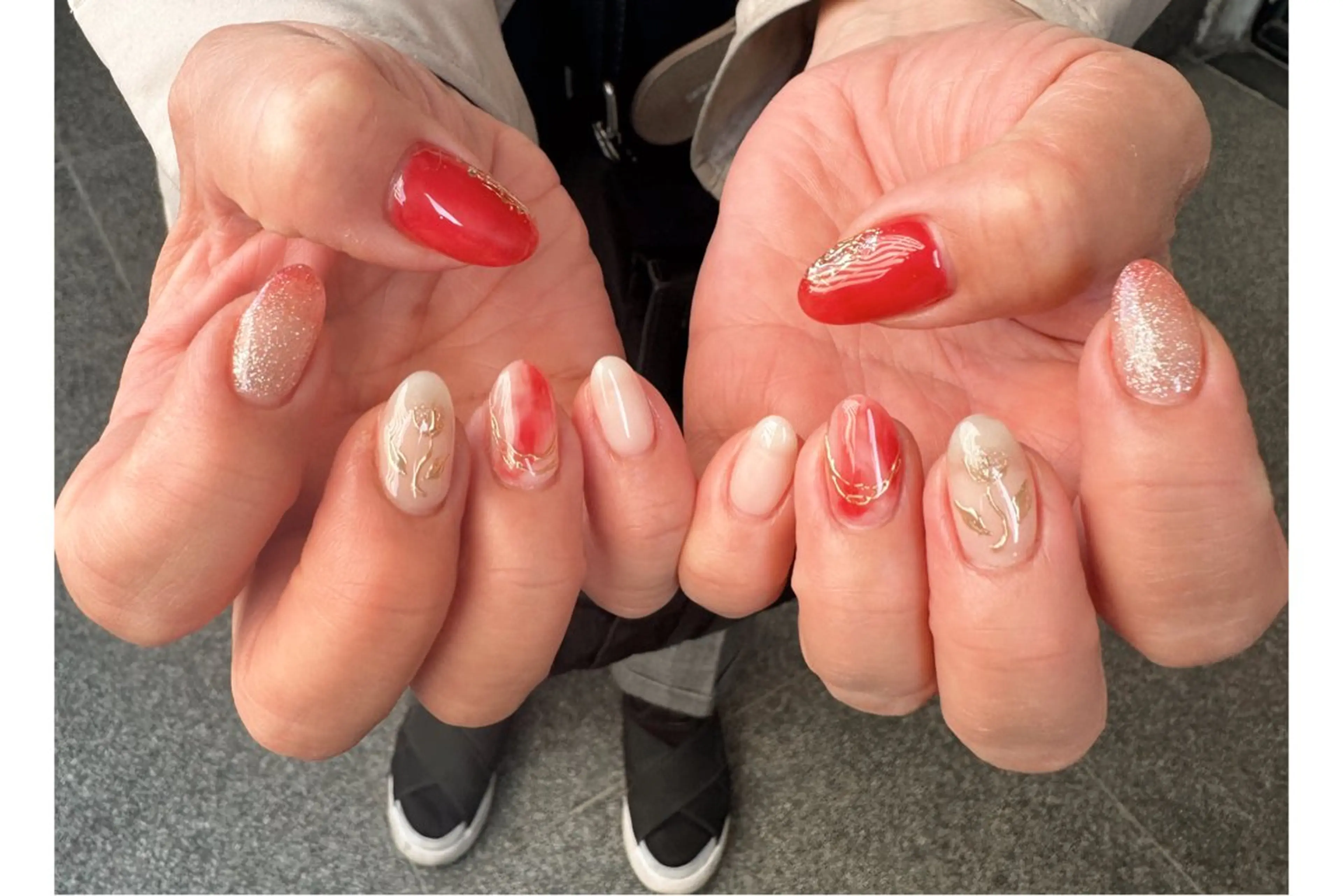 ネイル ハンドネイル NAIL Salon IP所属・長谷川 奈緒美のネイルデザイン