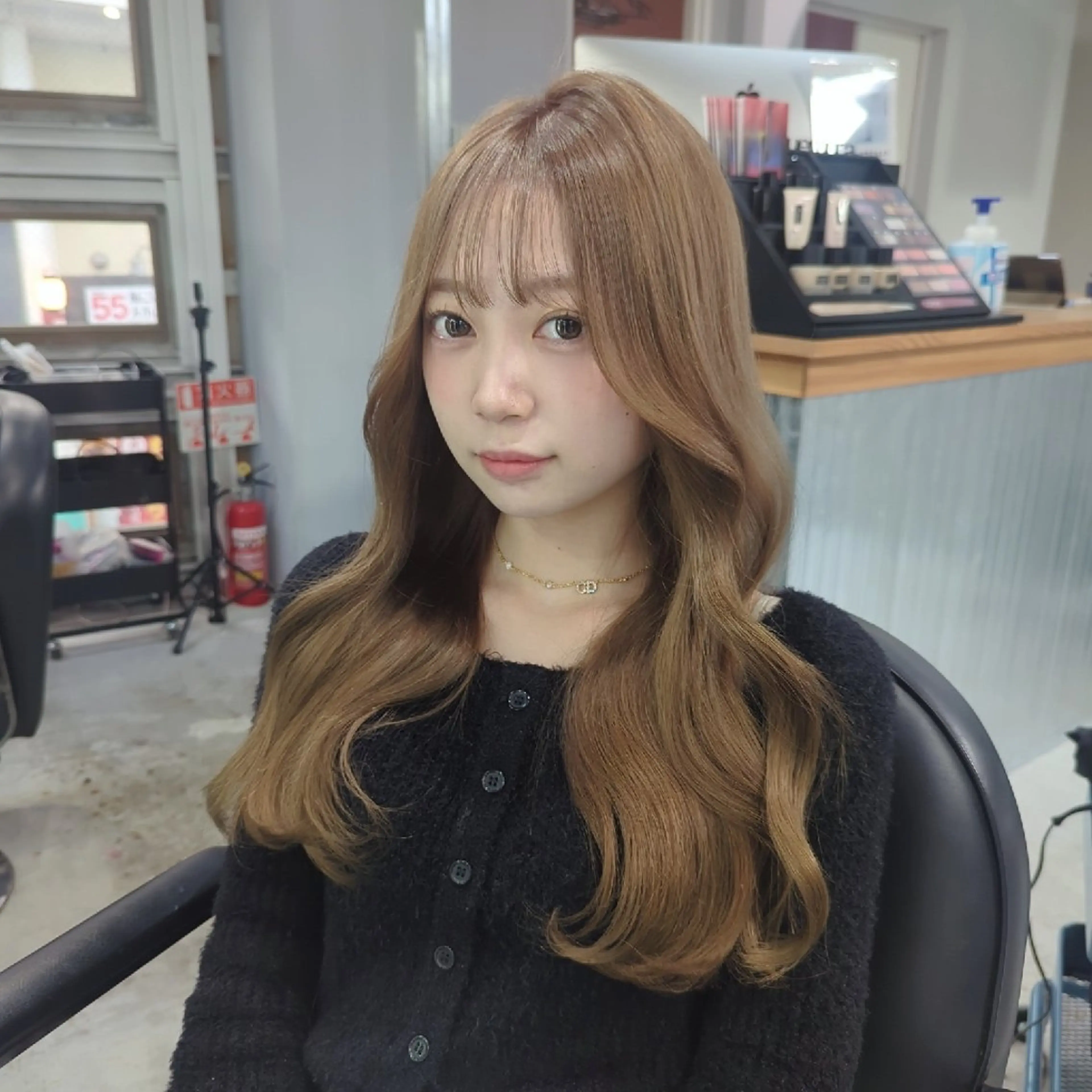 セミロング EDeN Ryo  りょう/福岡エクステのヘアスタイル