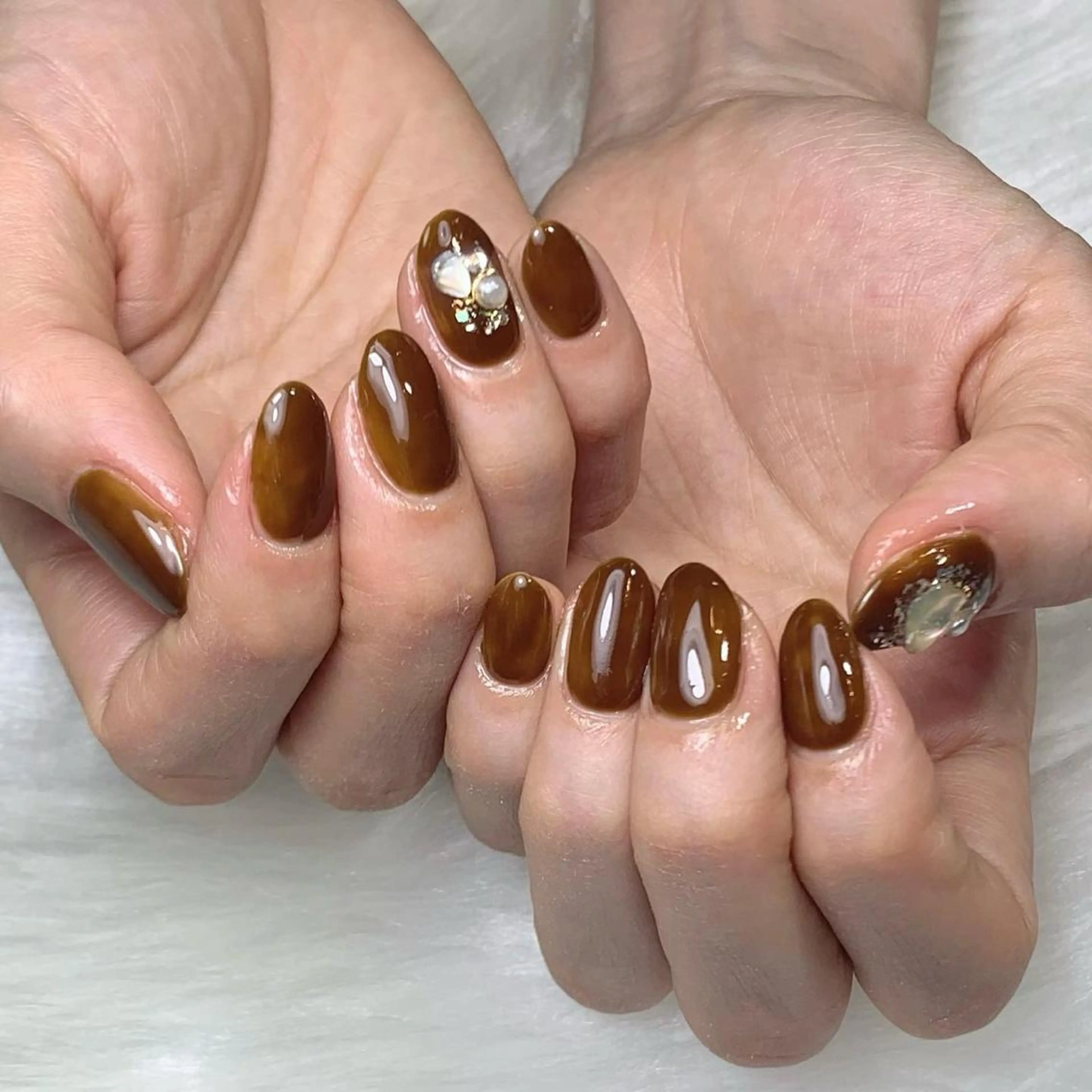 ネイル ハンドネイル ハンドケア FlowerNail Hanaのネイルデザイン