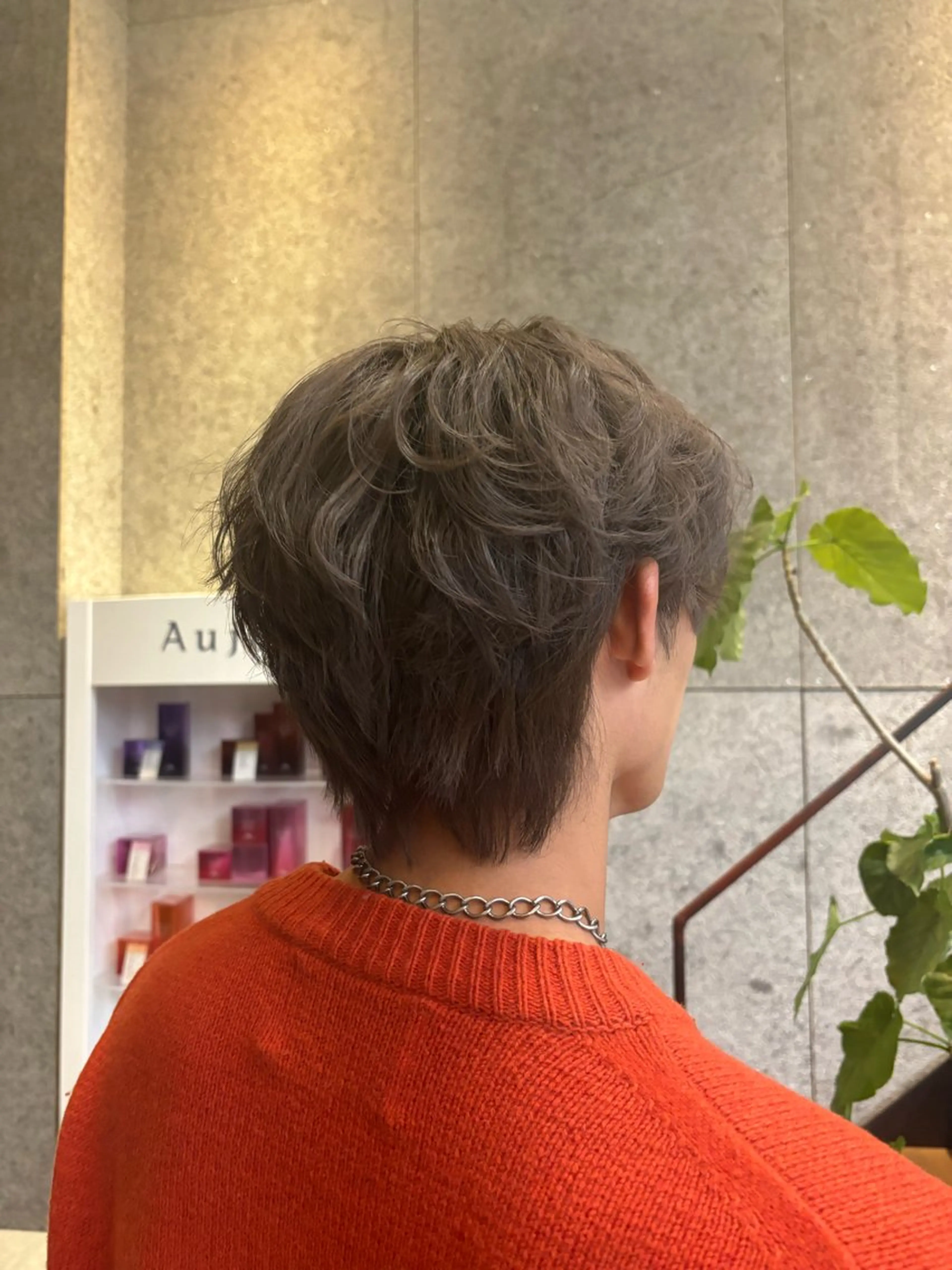 ショート カラー メンズ メンズパーマ カット ヘアカラー 🎪🩰艶/モテ カラー❣️reinaのヘアスタイル