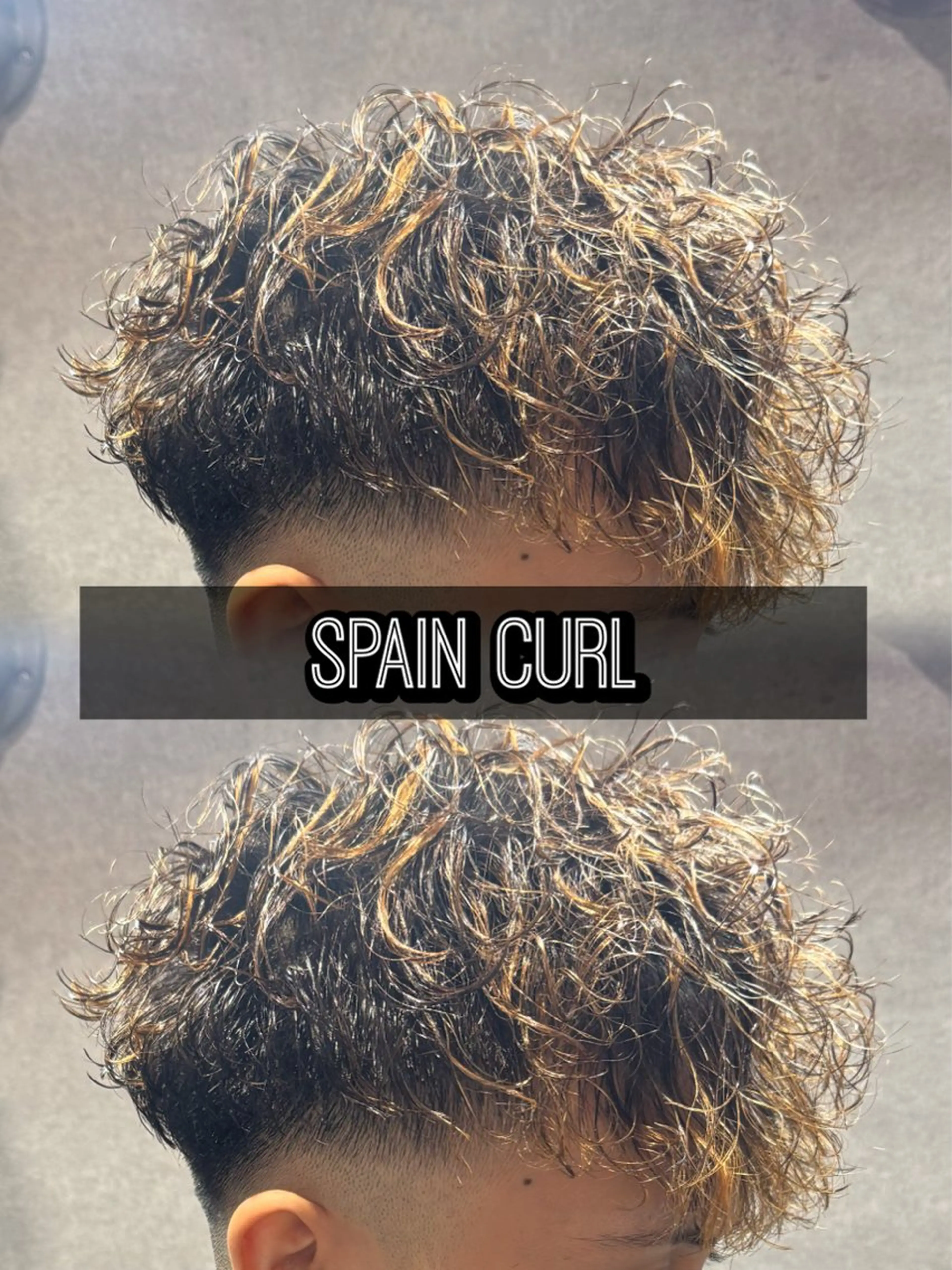 ショート パーマ メンズ センターパート フェザーパーマ メンズハイライト メンズメッシュ マッシュ センターパート/フェ ザー🔥SHUYAのヘアスタイル