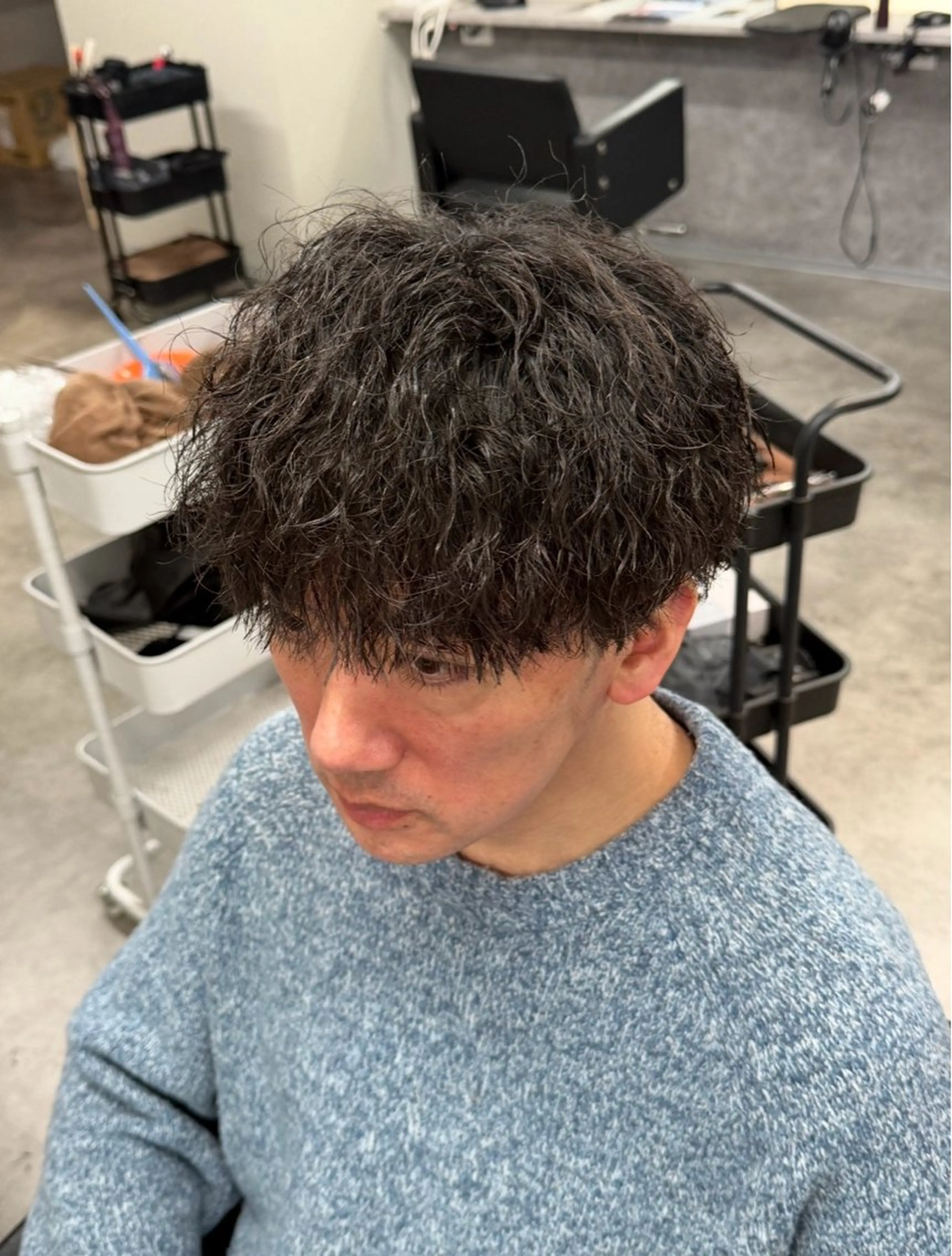 パーマ カット パーマ シャドウパーマ/立川 メンズ/コタロウのヘアスタイル