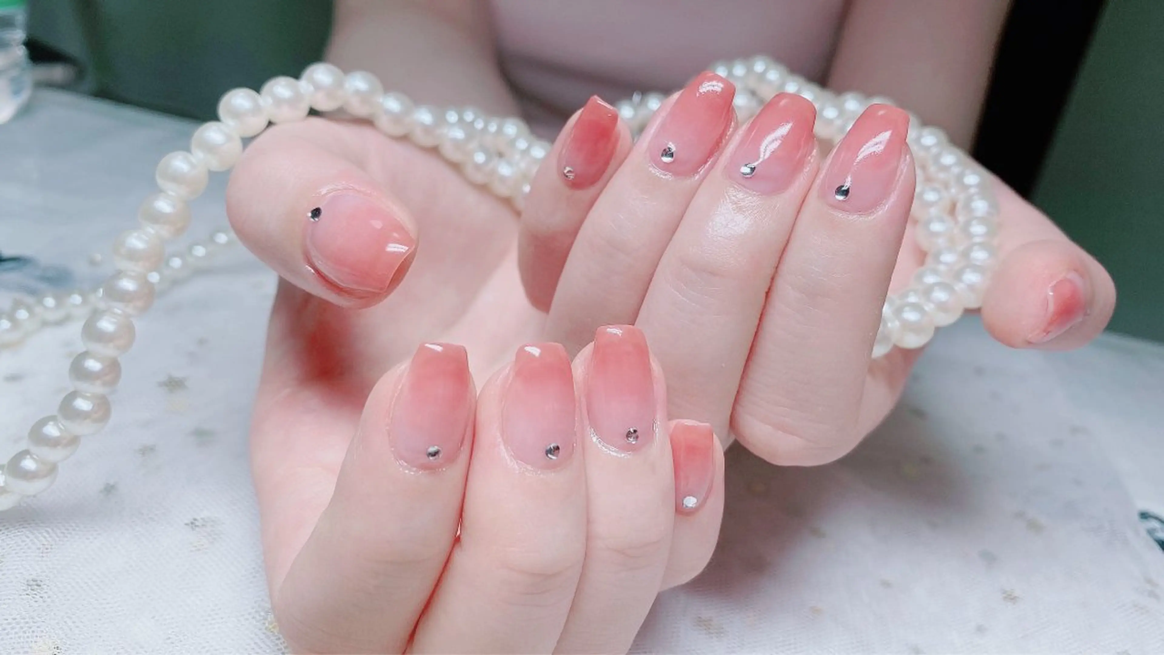 ネイル 長さ出し フットネイル ジェルネイル 韓国ネイル マグネットネイル ハンドネイル Nail Annのネイルデザイン