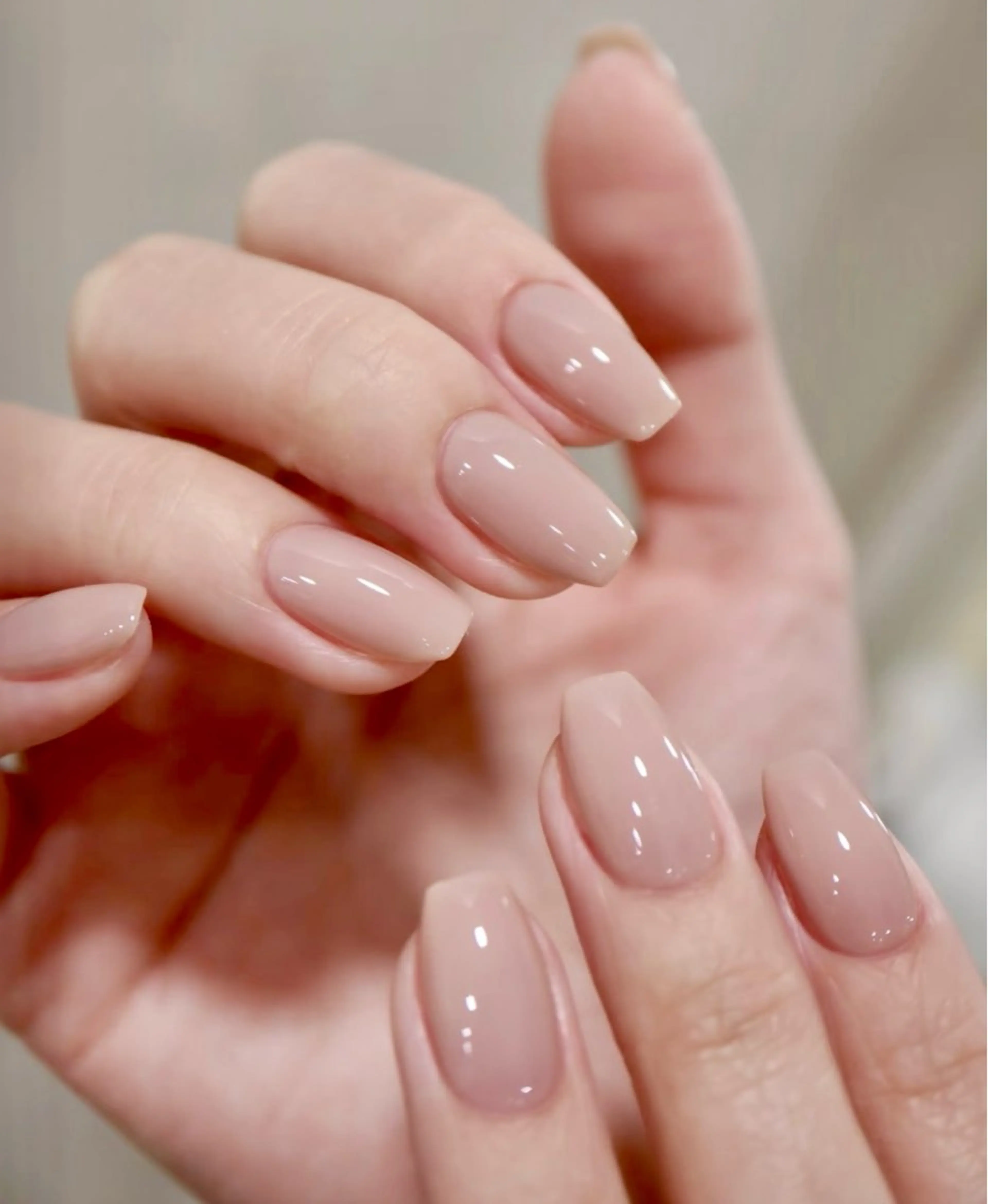 ネイル アートネイル チークネイル 長さ出し フレンチネイル ジェルネイル ハンドネイル Yumi Nail Seiのネイルデザイン