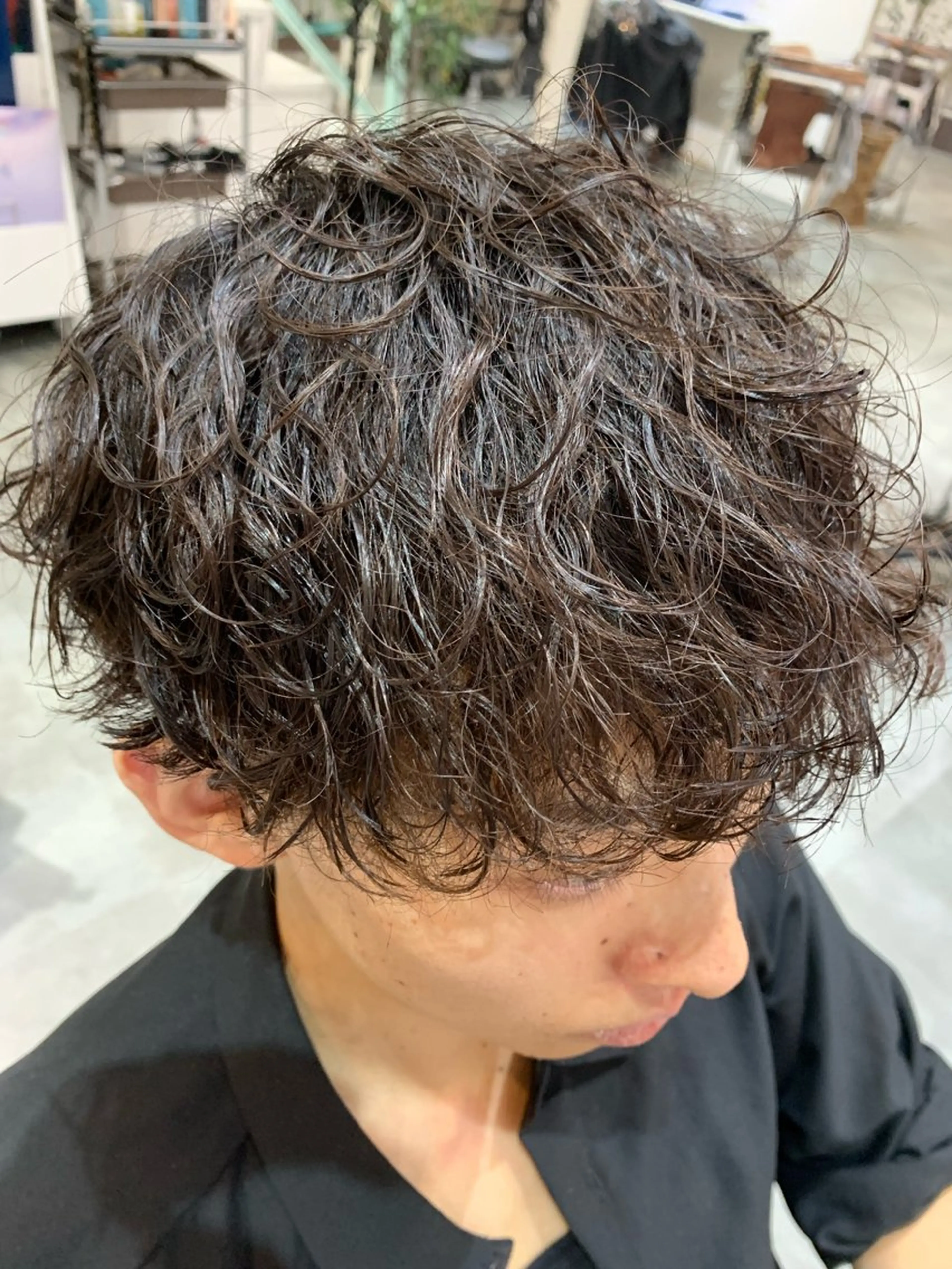 パーマ メンズ メンズパーマ カット パーマ メンズ特化✨パーマ Atria横浜コンダのヘアスタイル