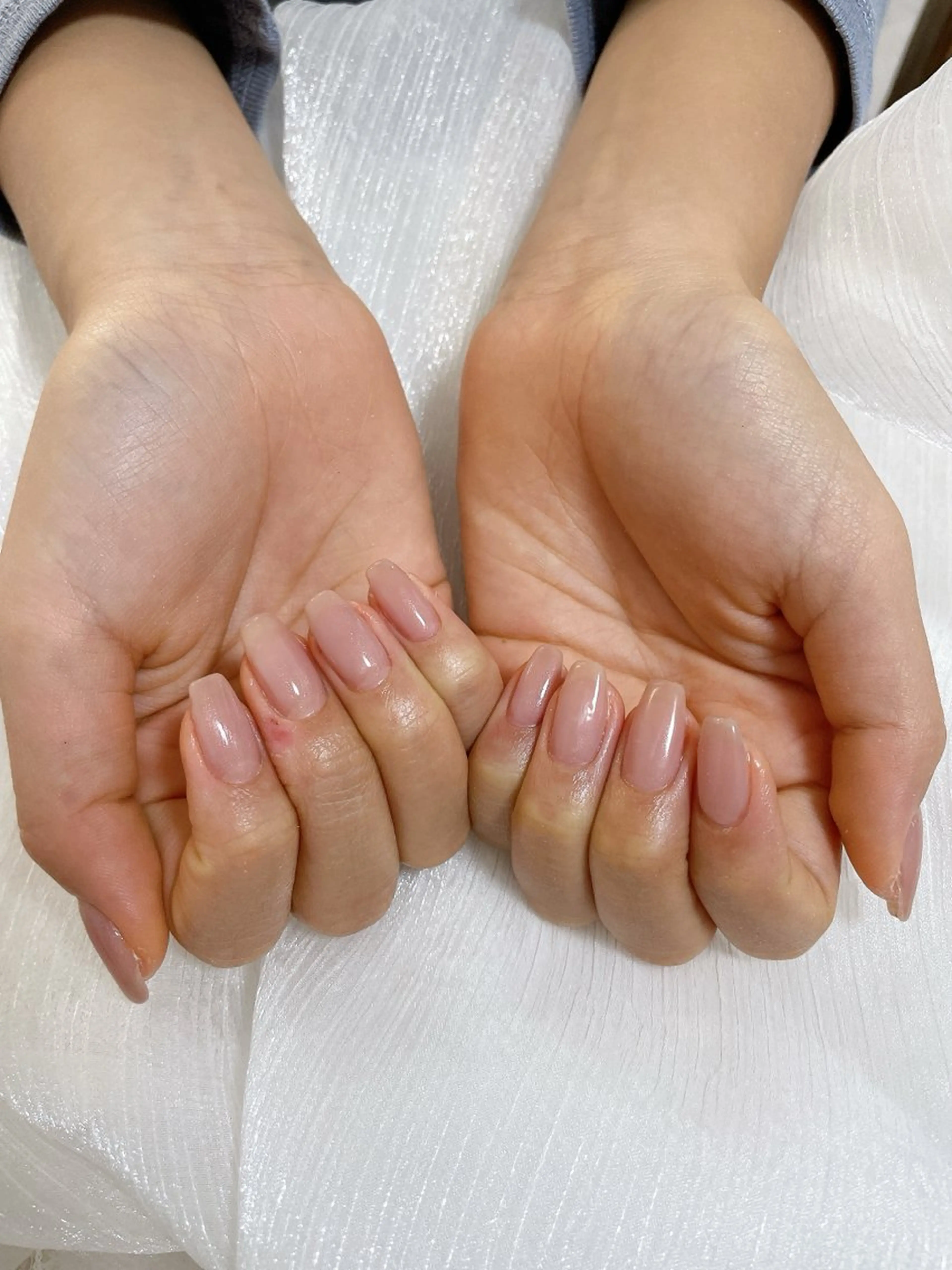 ネイル オーロラネイル フットネイル フレンチネイル ジェルネイル ハート ハンドネイル mogunail &blowのネイルデザイン