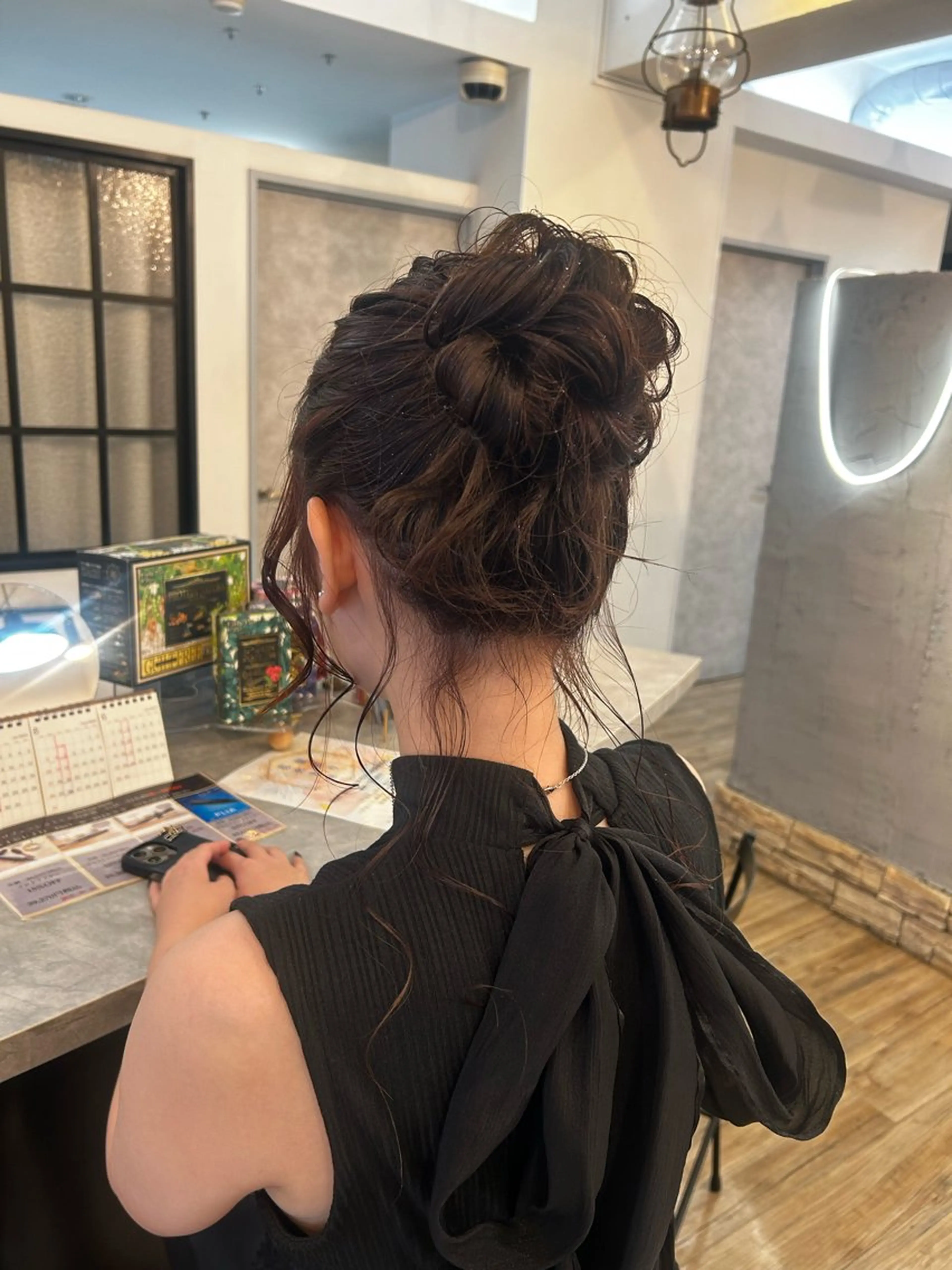 ヘアアレンジ ブリーチ／ヘアセット 🪞🌙minamiのヘアスタイル