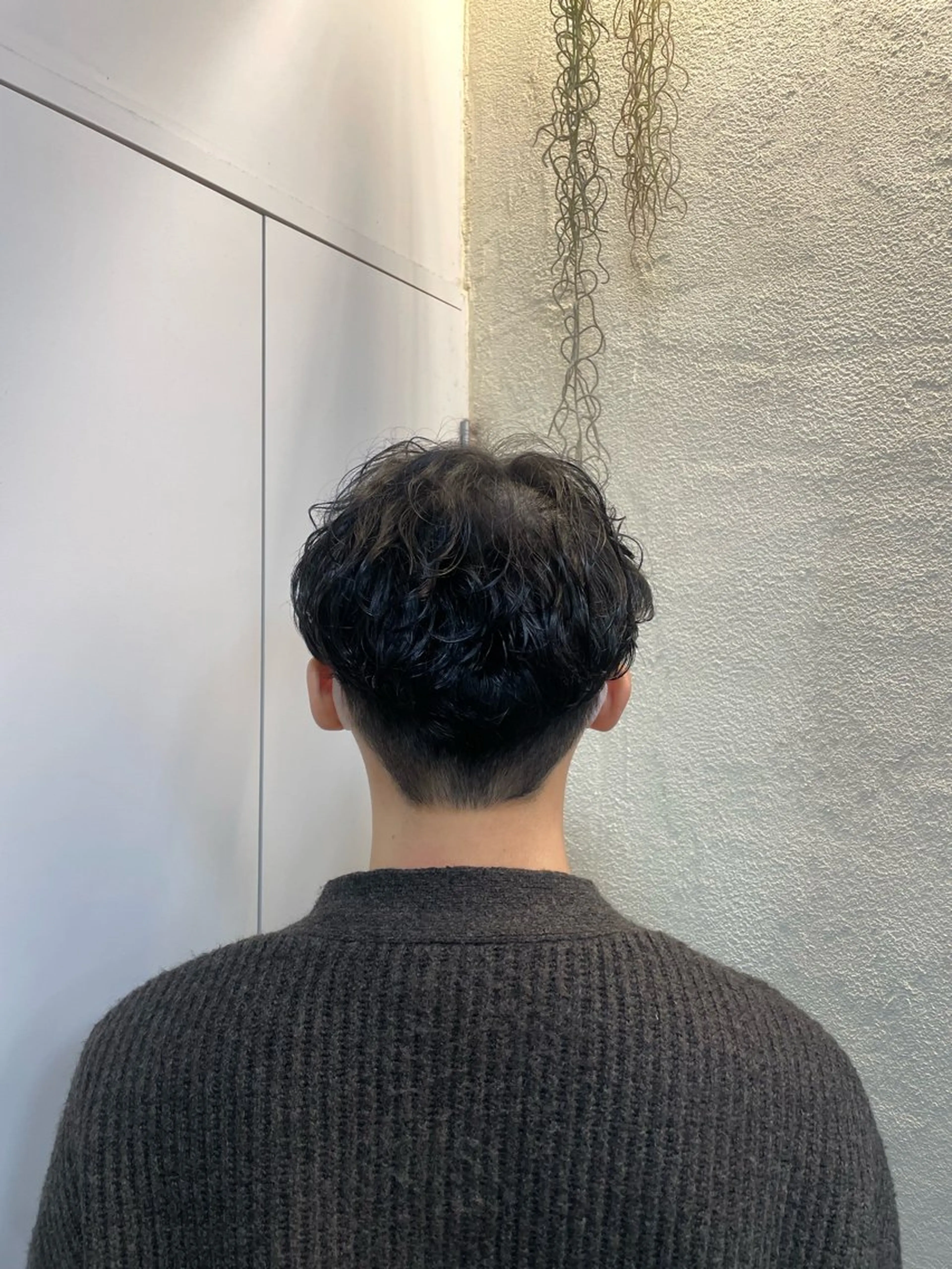 メンズカット＋メンズパーマの写真