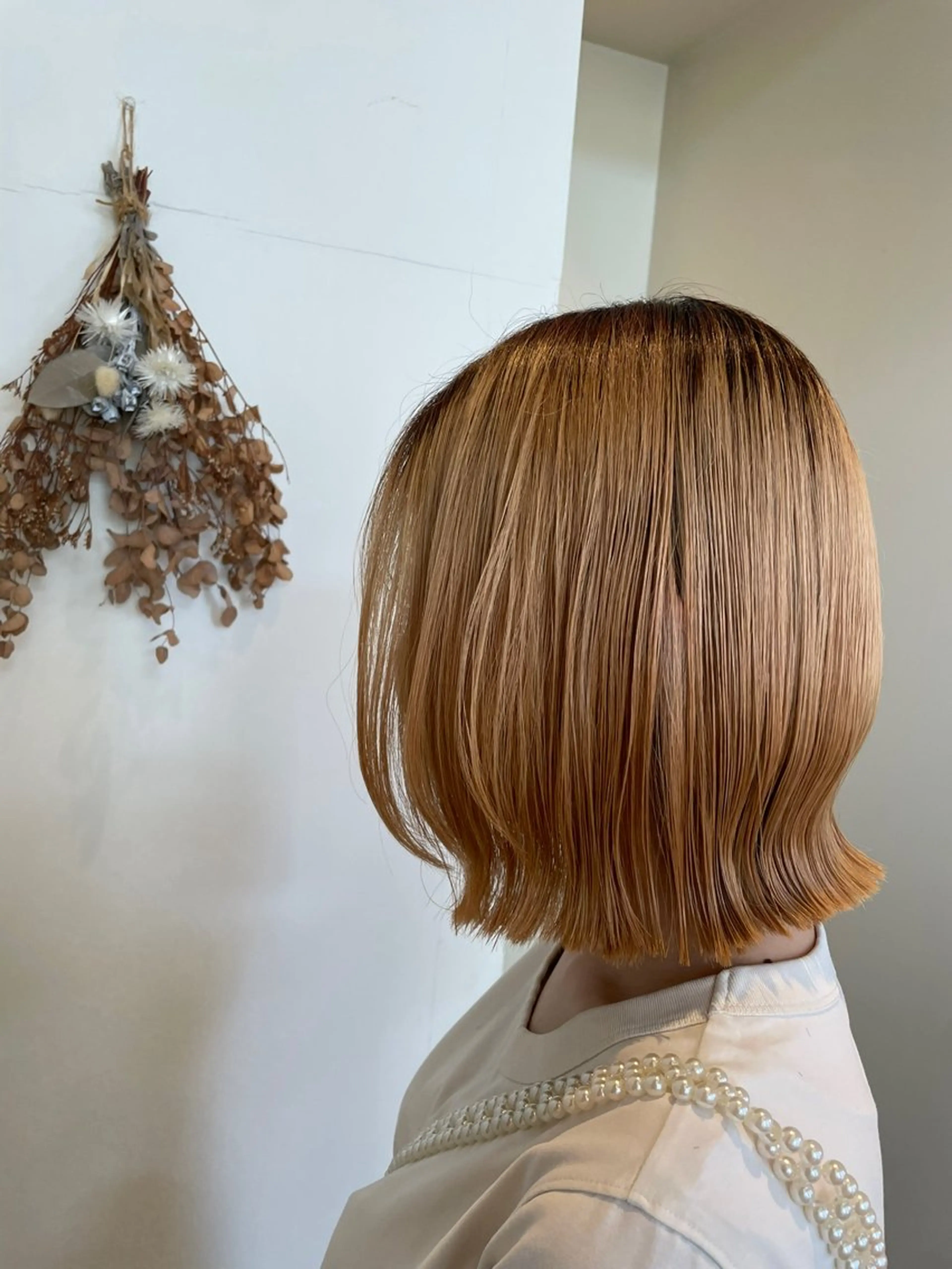 ミディアム 福岡 ゆうわのヘアスタイル