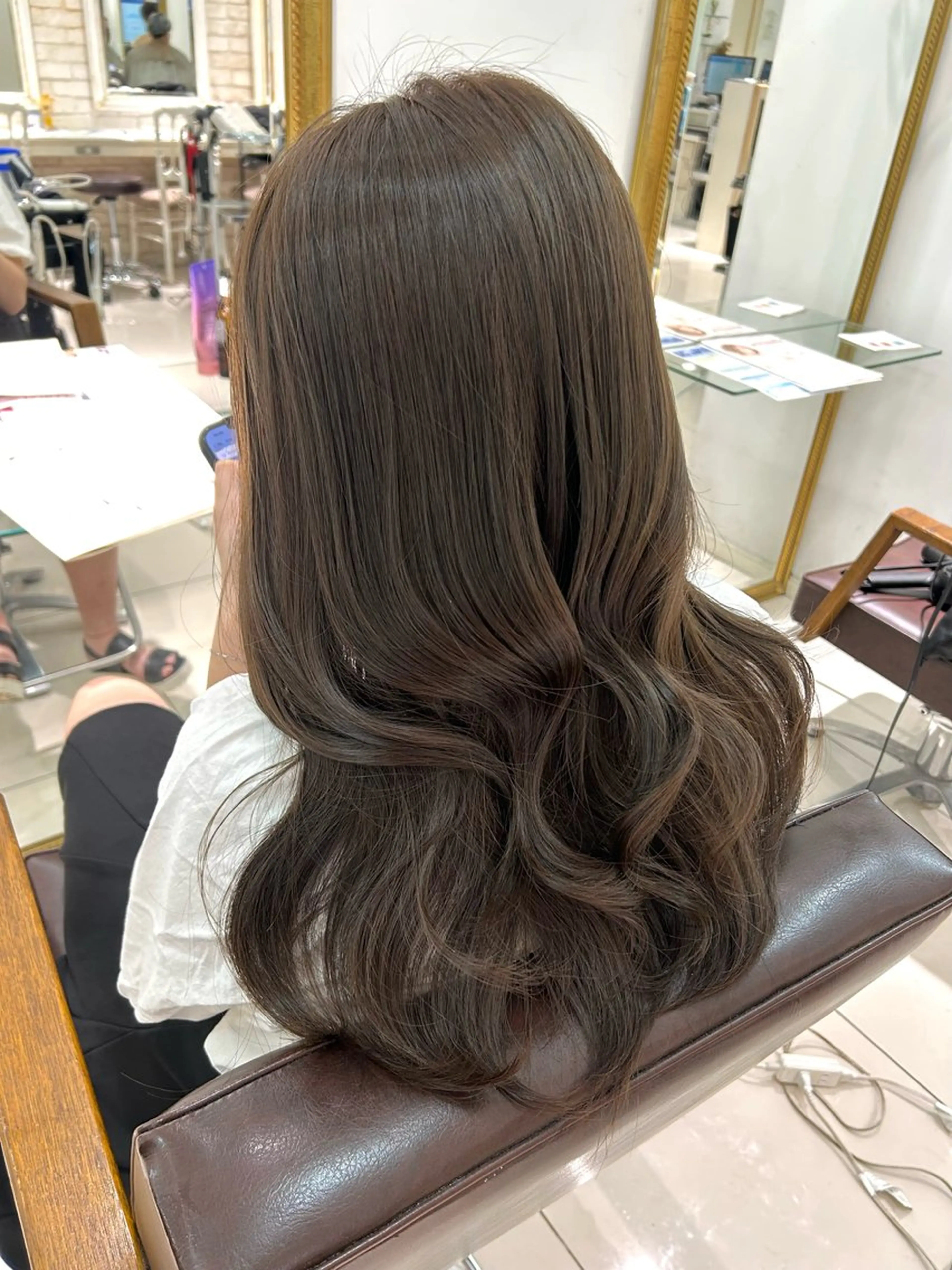 ロング カラー 透明感カラー 古山 結季🌙🖤のヘアスタイル