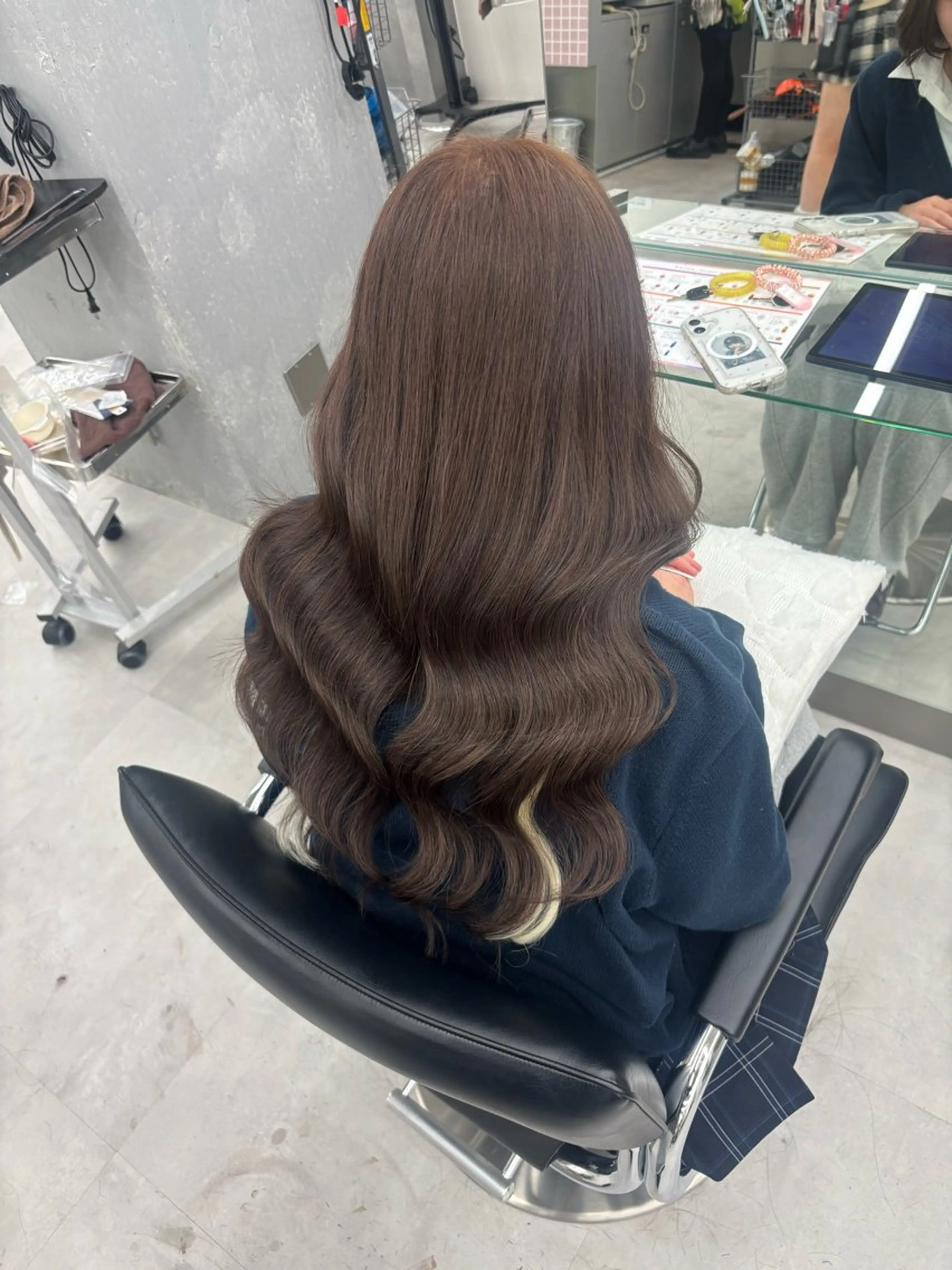 ロング カラー ヘアアレンジ メンズ カット ヘアカラー トリートメント エクステ ヘッドスパ ヘアセット 羽エク指名No1✨️ シールエク🌙しぇるのヘアスタイル