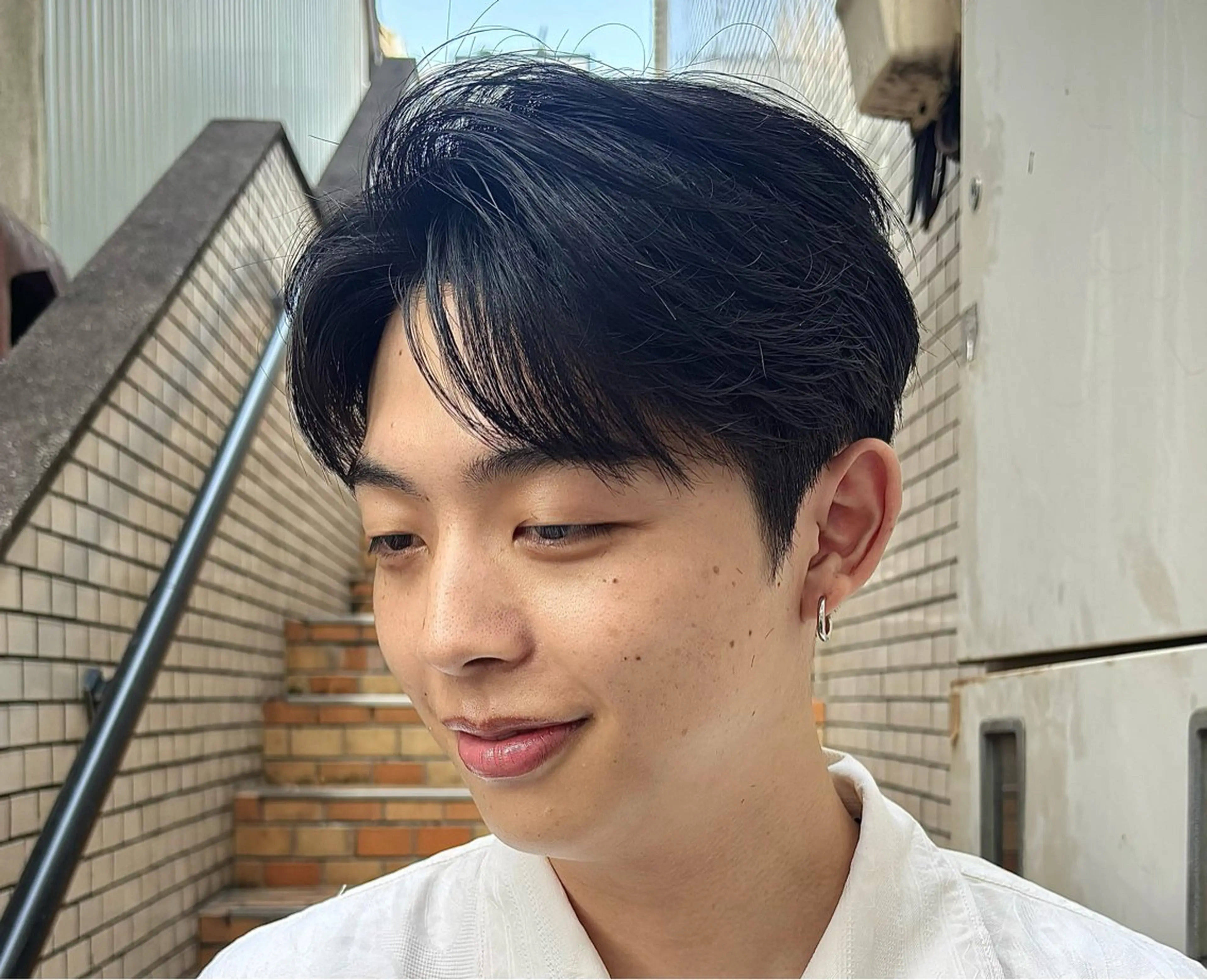 (🥇1番人気迷ったらこれ!)メンズカット+眉+ヘッドスパの写真