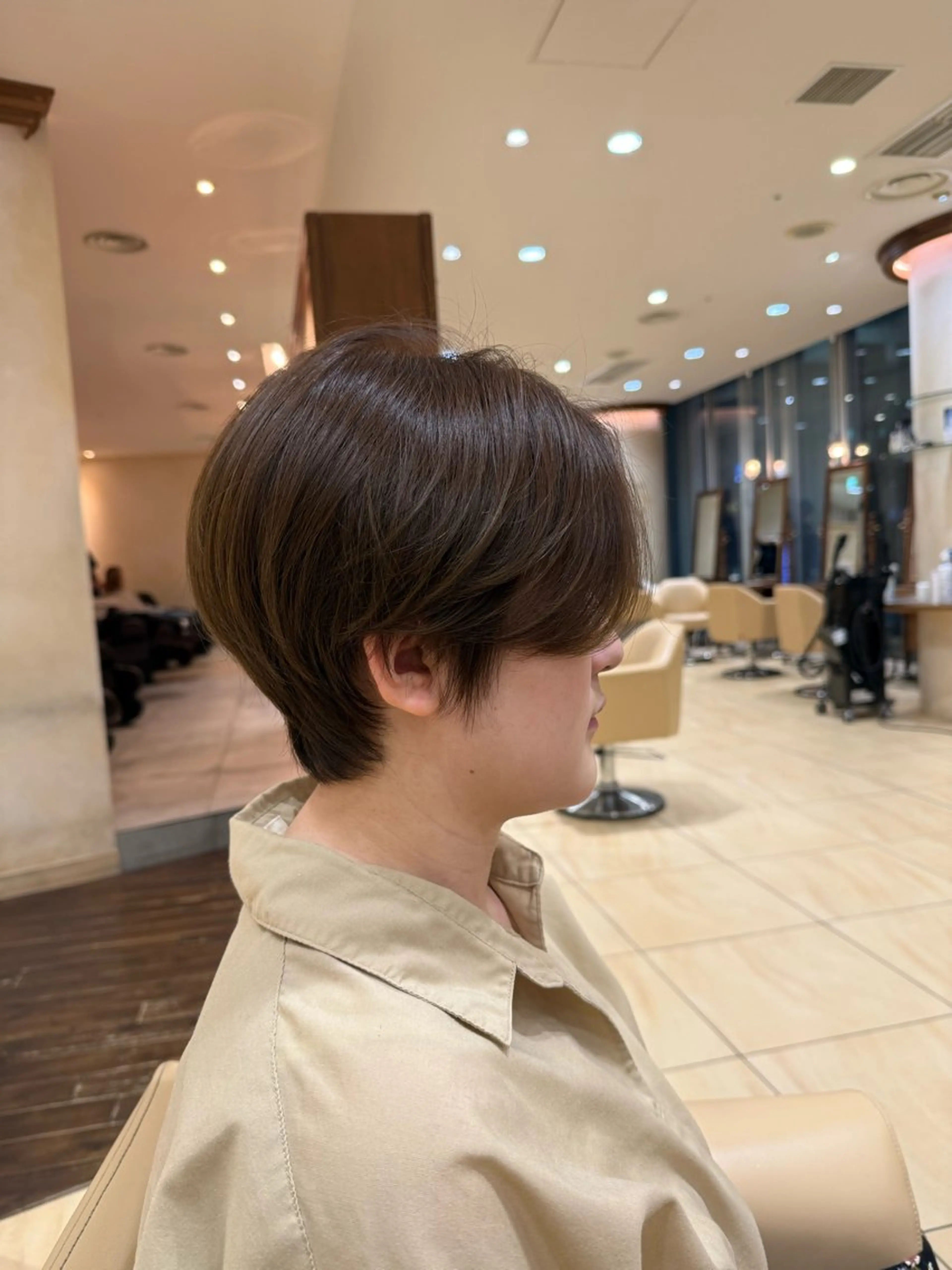 ショート ハンサムショート ショートヘア wada  rina /ショートボブのヘアスタイル