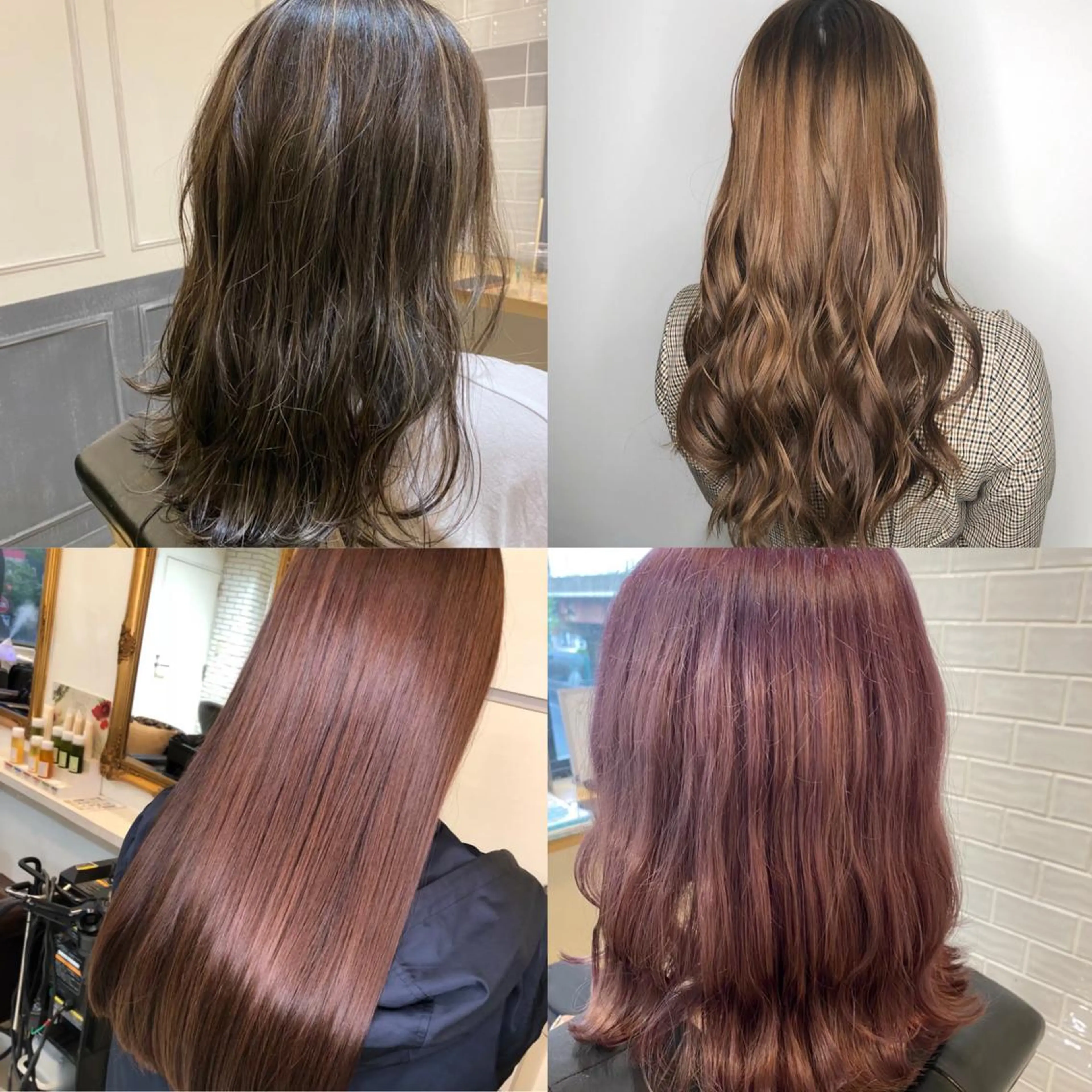 カラー ヘアアレンジ ヘアカラー 平原 ミレイのヘアスタイル