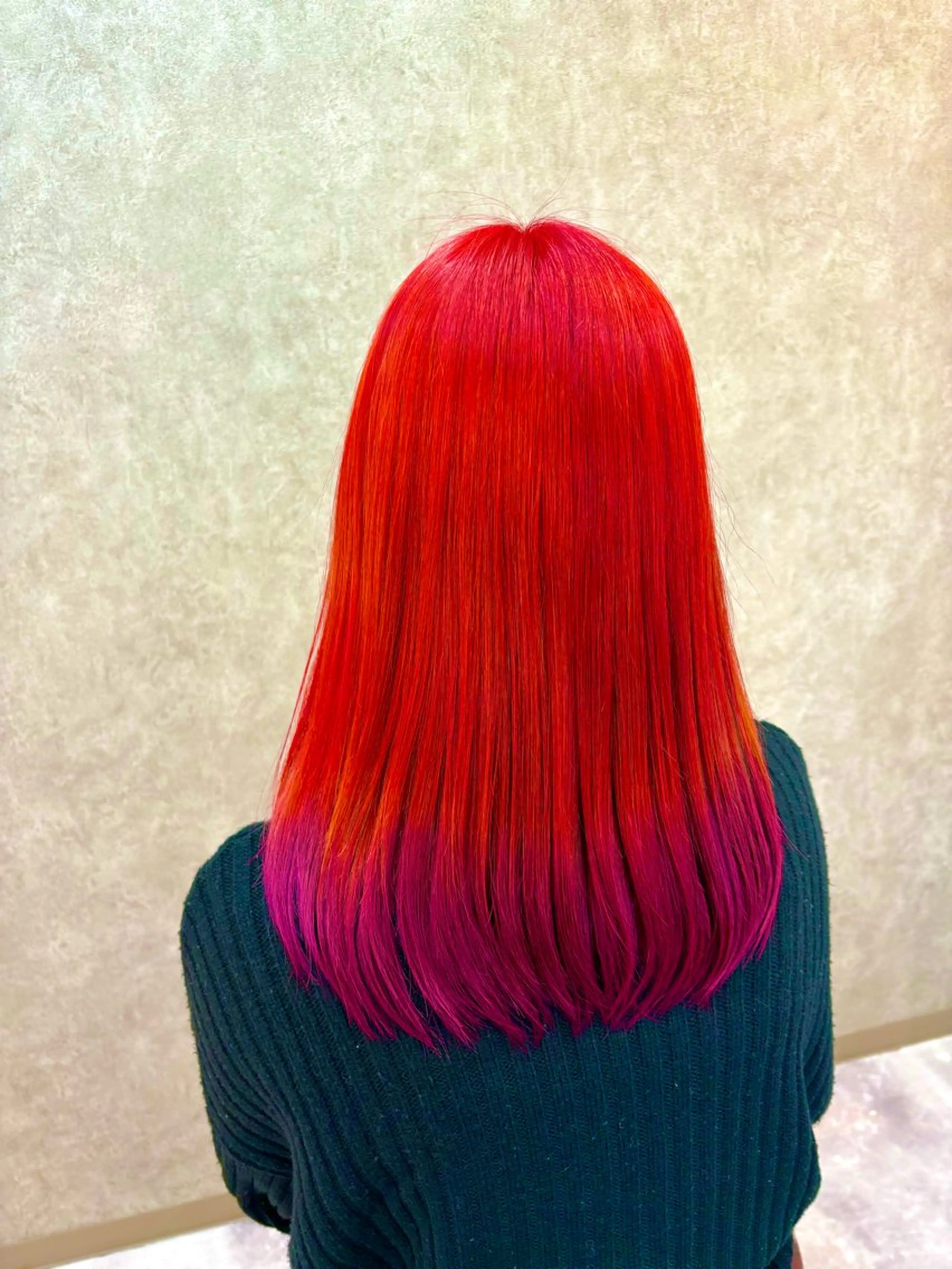 セミロング カラー ヘアカラー トリートメント 【enil代表】 杉林和哉のヘアスタイル