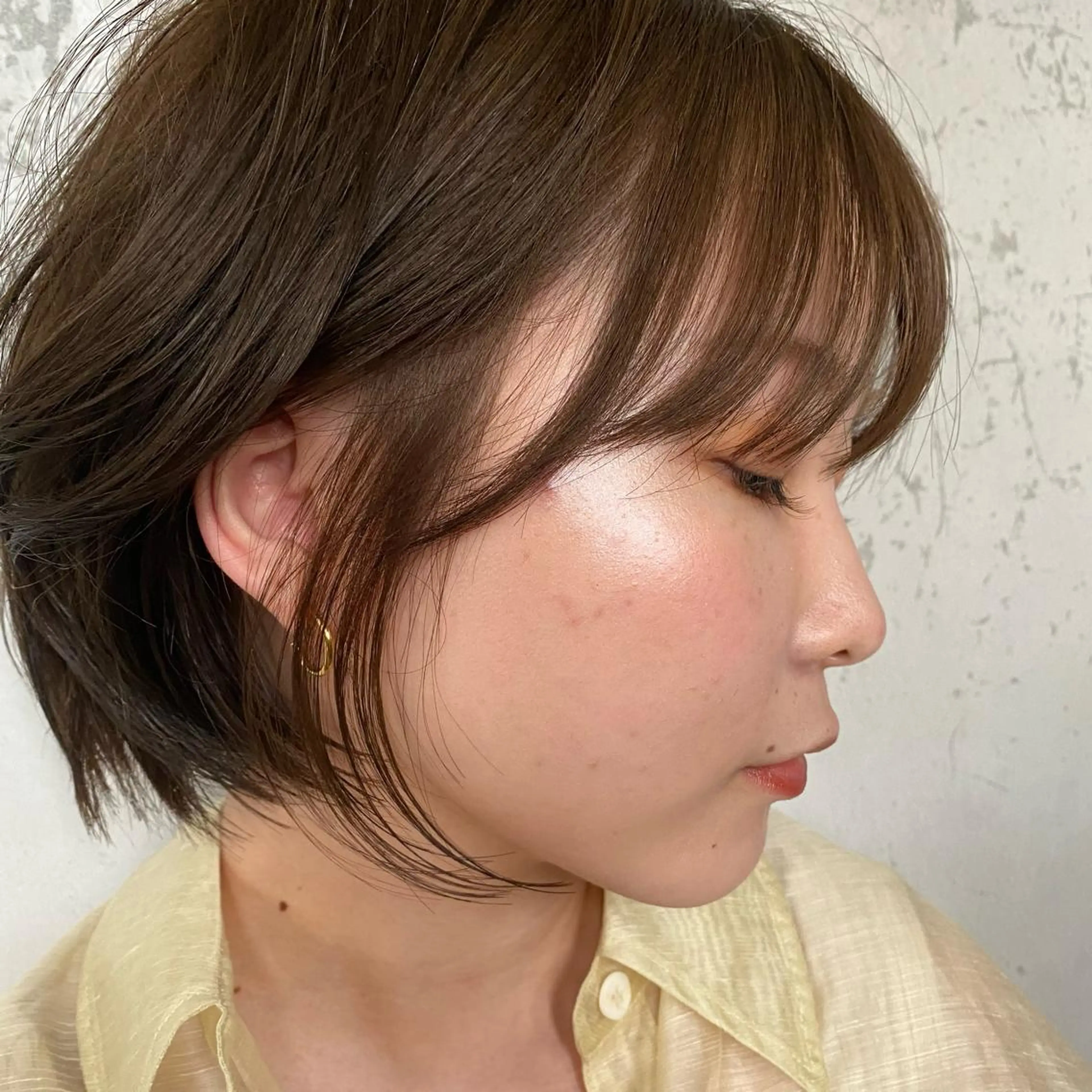 ショート ヘアアレンジ ブリーチカラー/ベー ジュ/Hono🦖のヘアスタイル