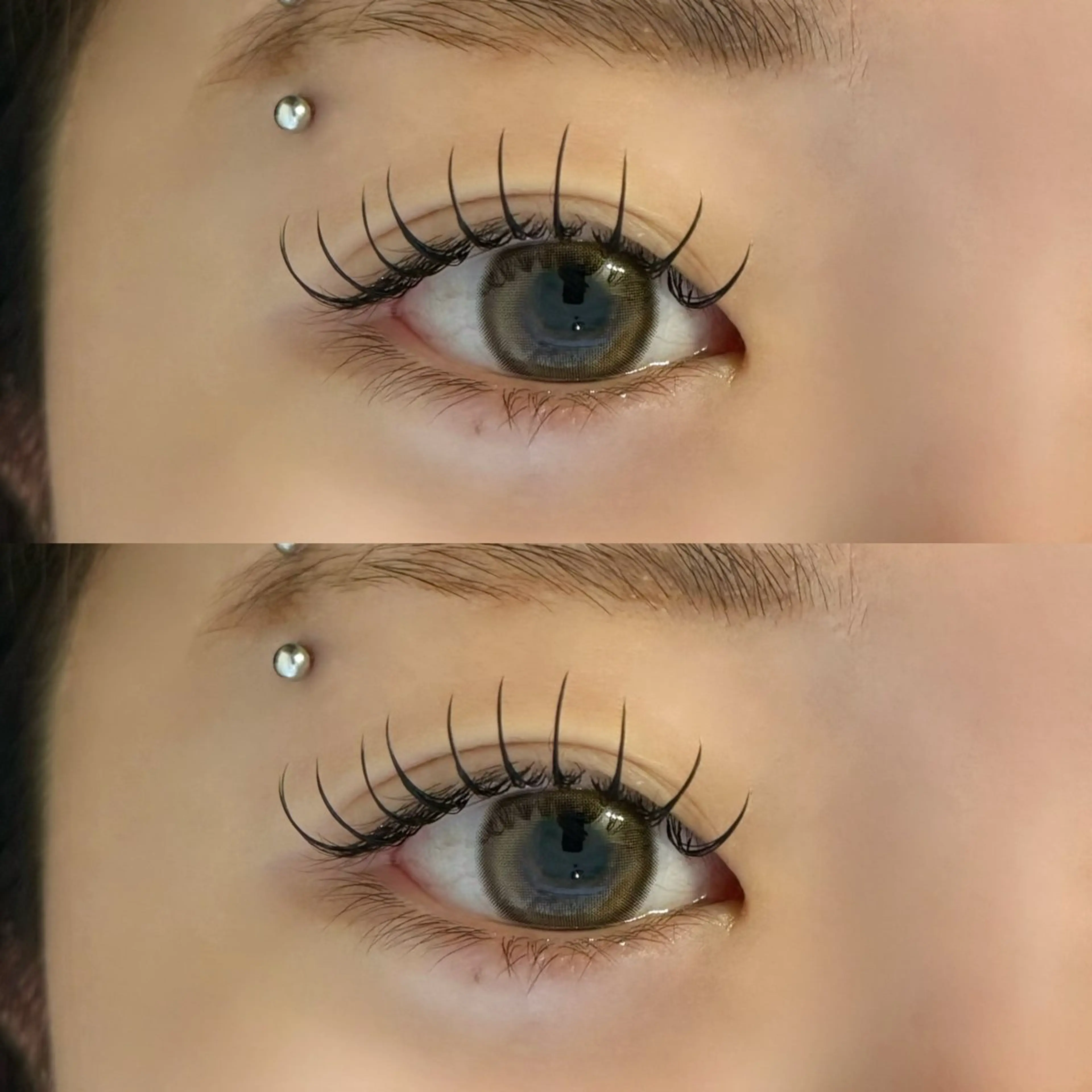 【🖤当日限定🖤】フラットラッシュ140本 韓国風束感🤍 LED変更可🫶🏻 +¥500の写真