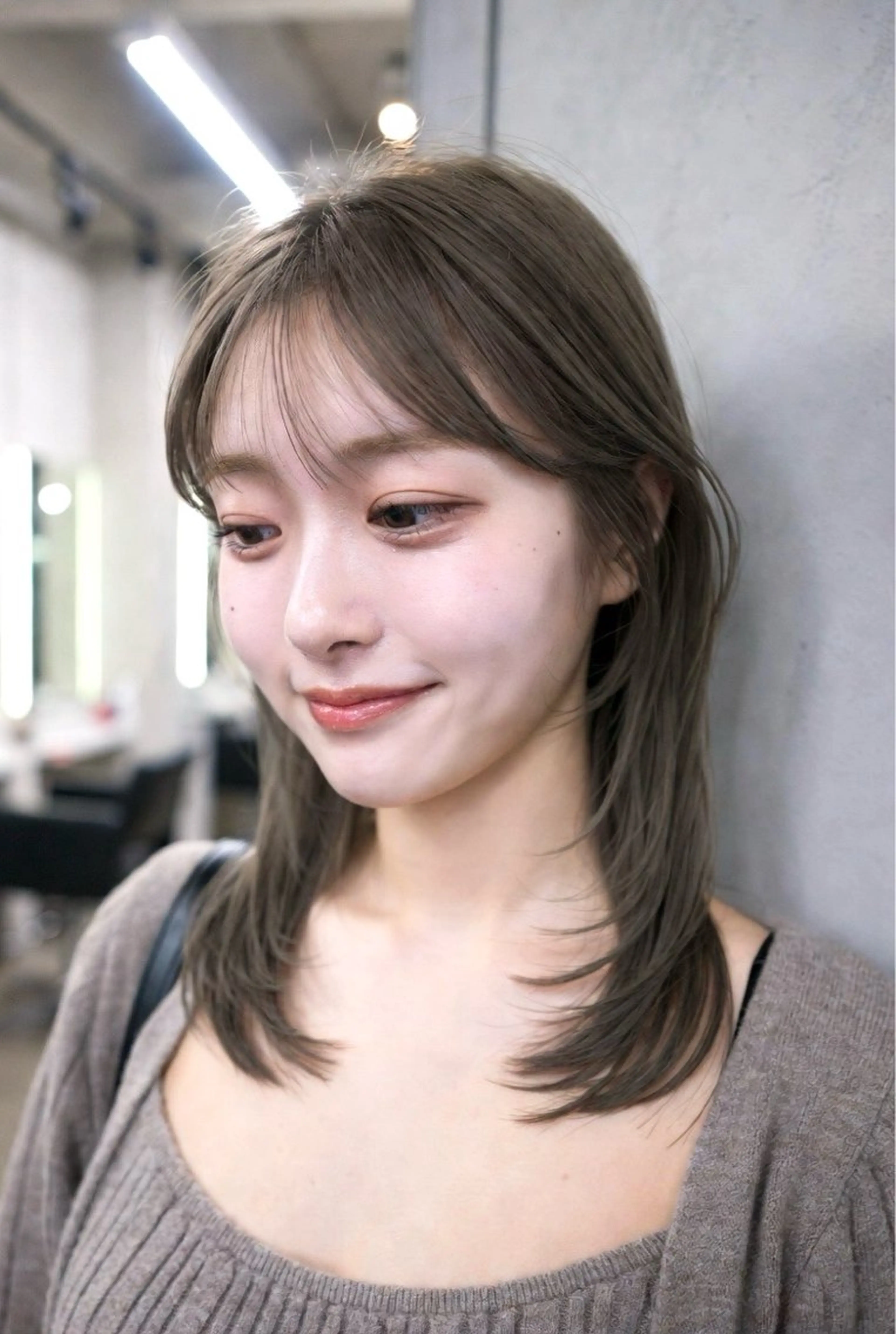 ミディアム カラー カット ヘアカラー トリートメント ヘッドスパ 似合わせ特化/ itta𓂃🫧‪のヘアスタイル