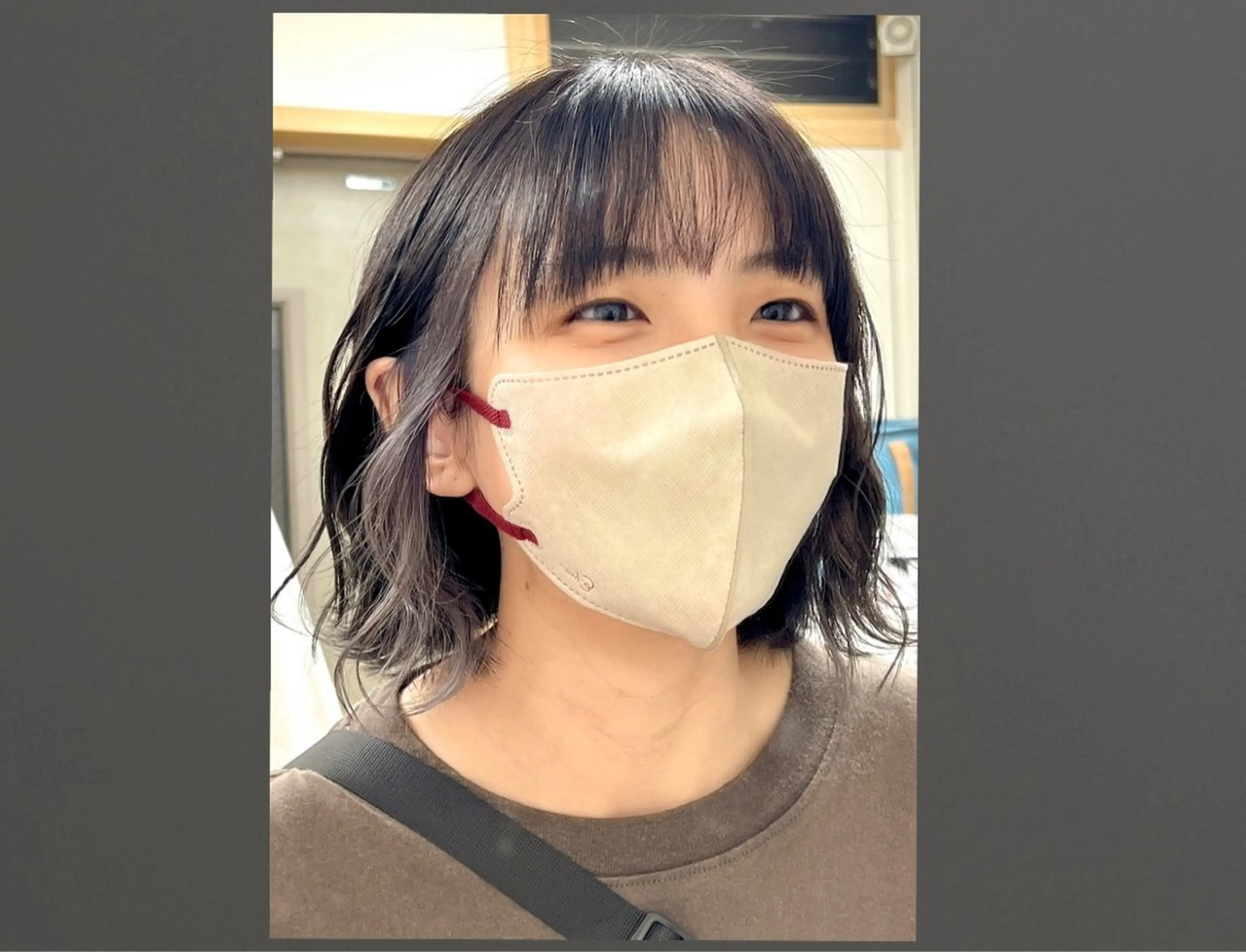 ショート デジタルパーマ募集‪ 平木亜美‪のヘアスタイル