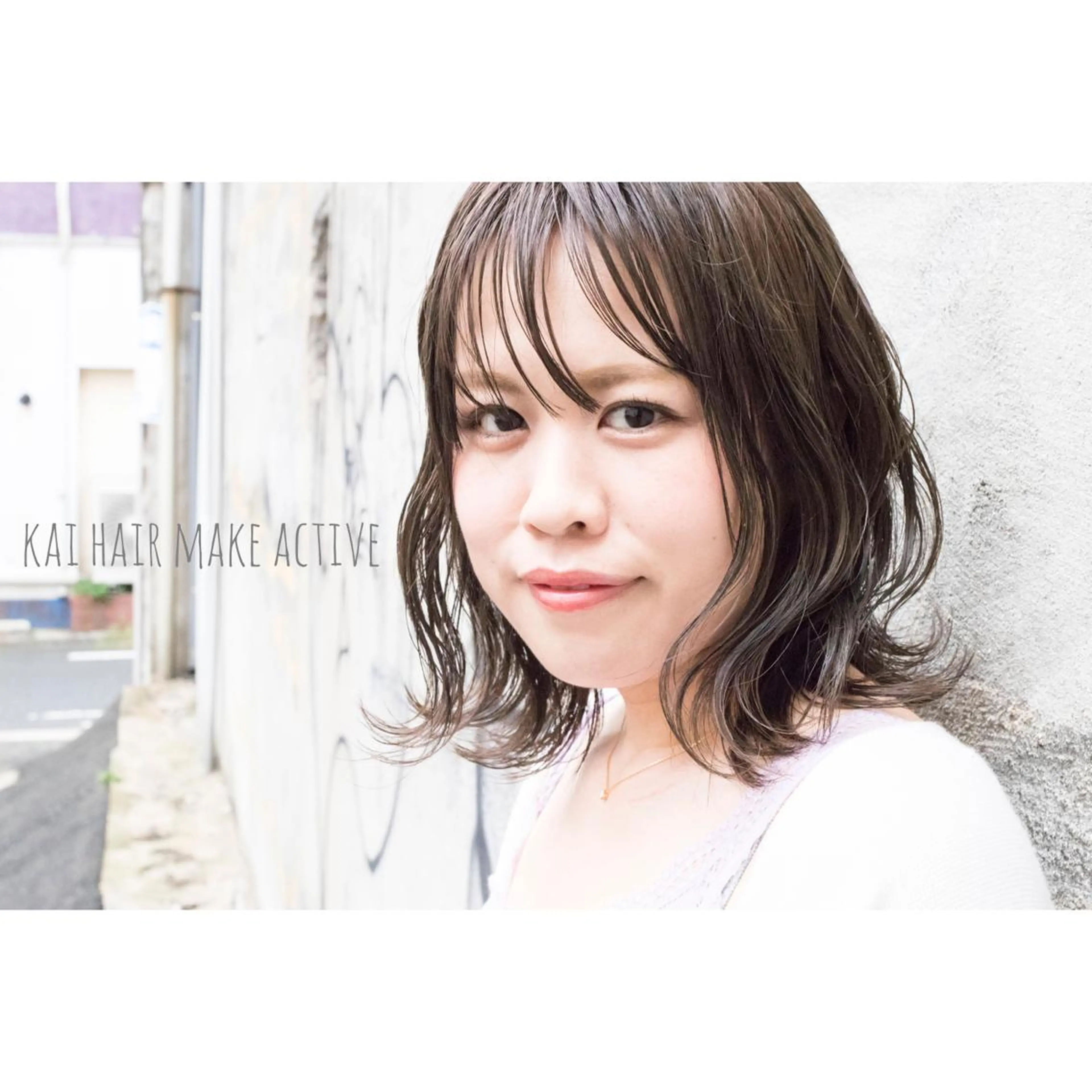 ミディアム カラー ヘアアレンジ イルミナカラー ヘアカラー トリートメント 坂東 秀幸のヘアスタイル