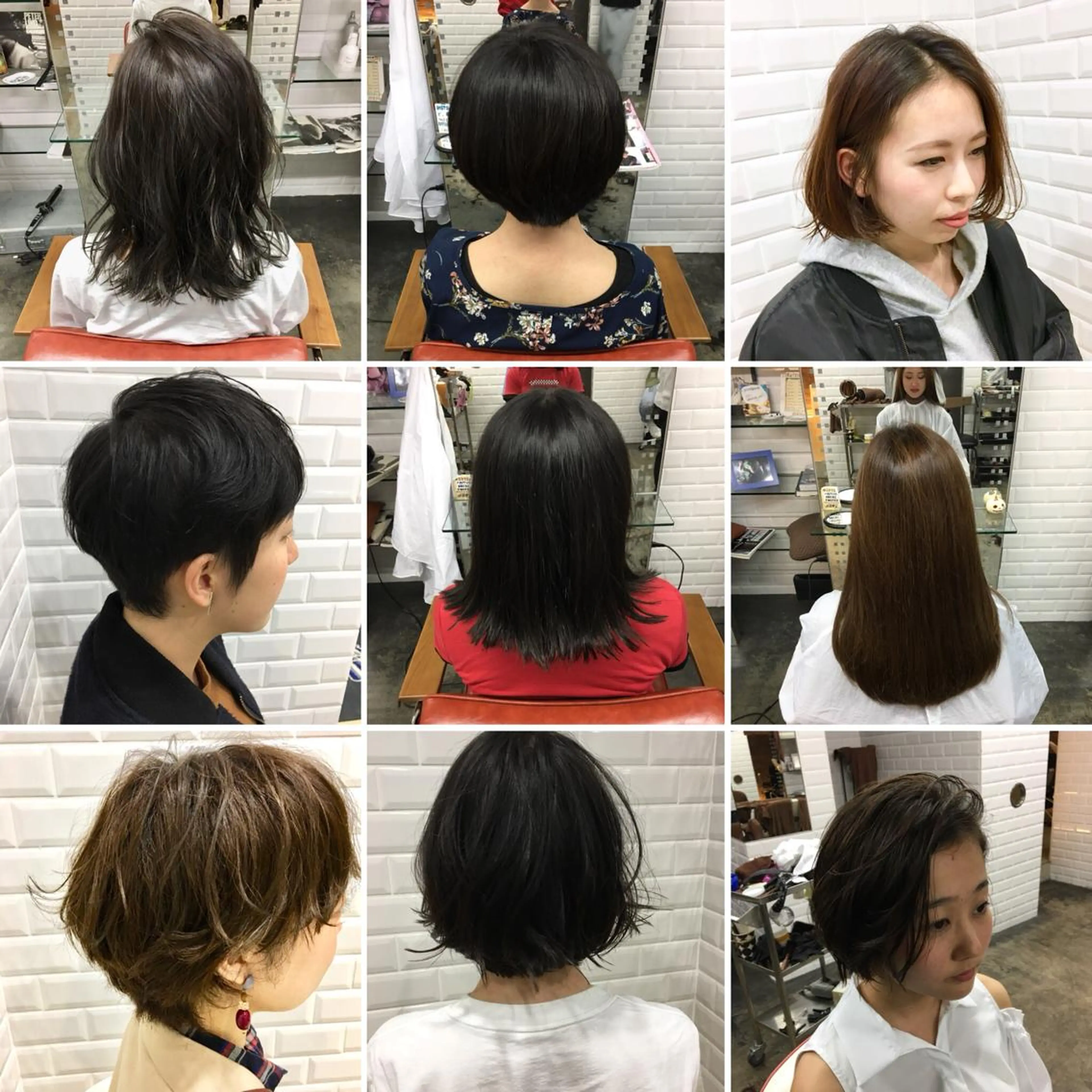 丸茂 聖名のヘアスタイル