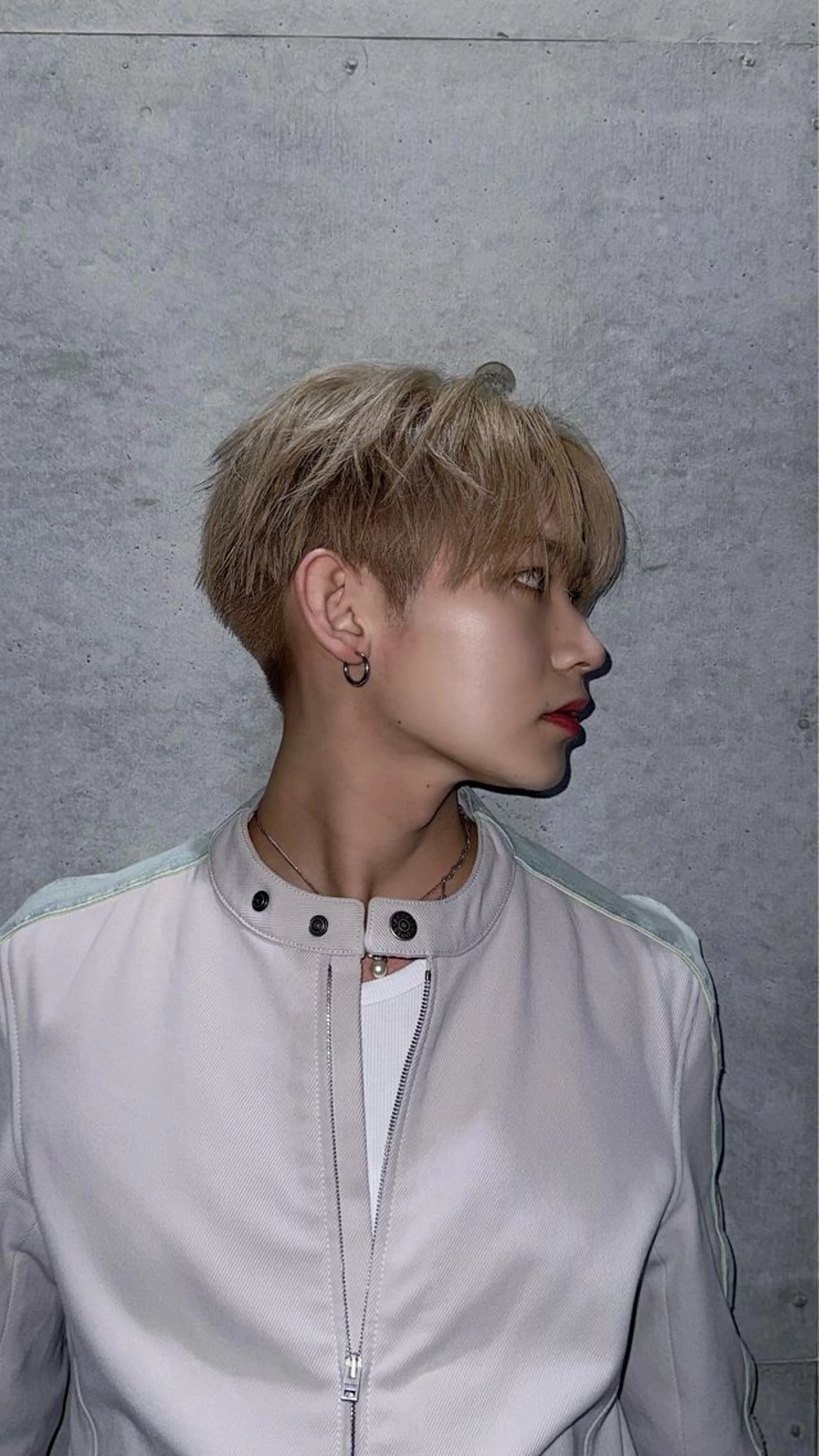 ショート カラー メンズ カット ヘアカラー だいち/ブリーチ/ レイヤーカットのヘアスタイル