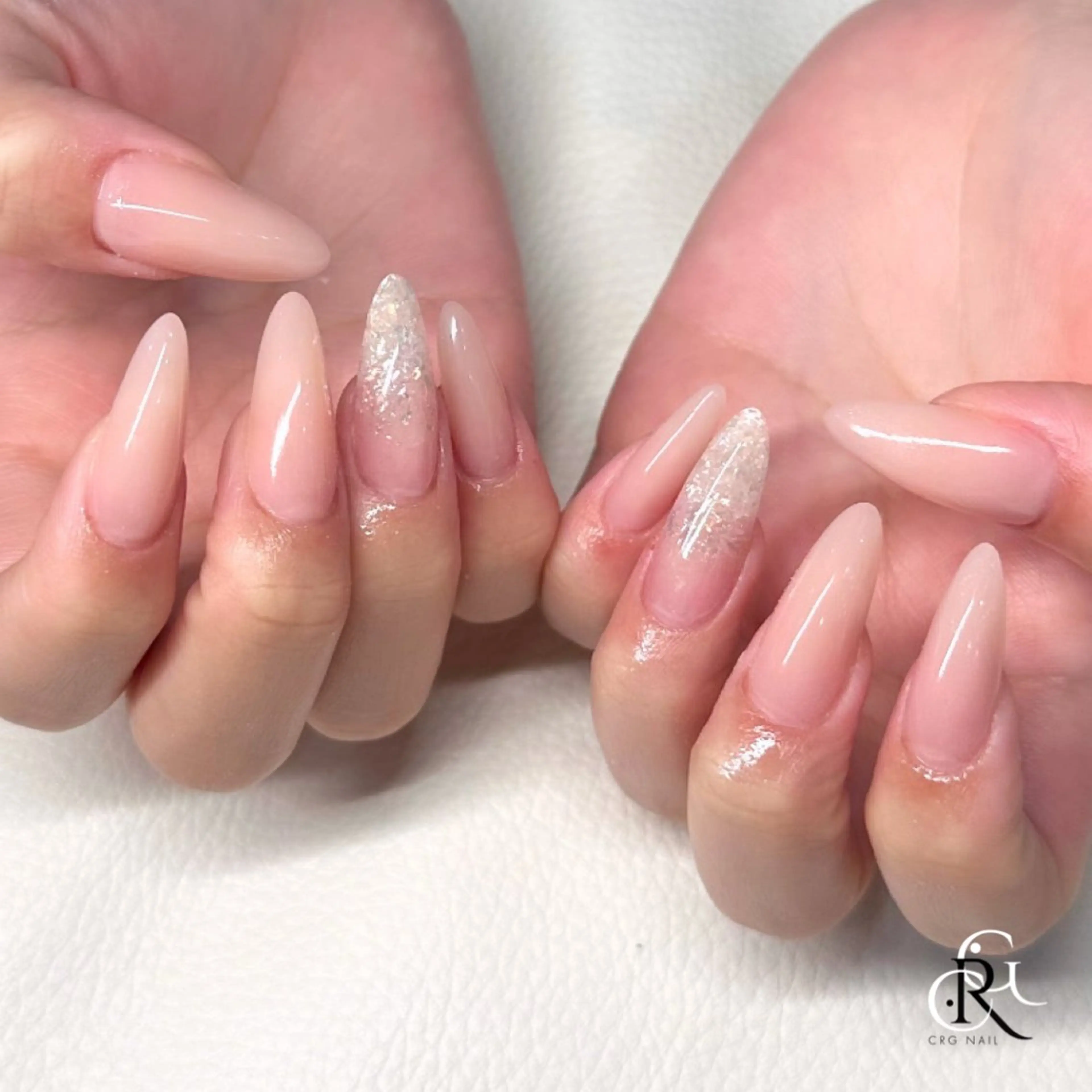 ネイル ピンク ハンドネイル 美フォルム✨ CRG　RURIのネイルデザイン