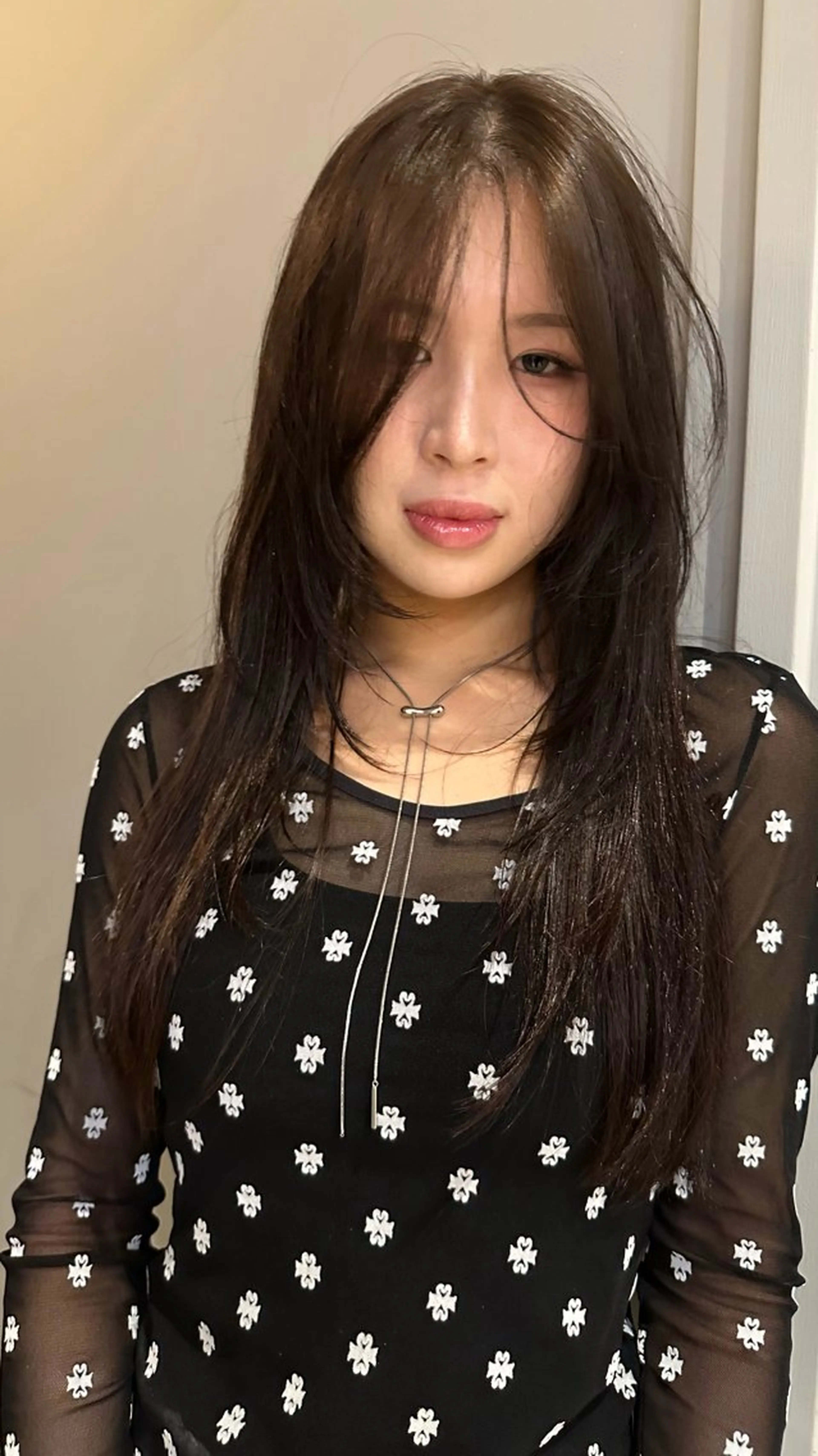 ロング カット ヘアカラー トリートメント レイヤーカット 🫧kotoneのヘアスタイル