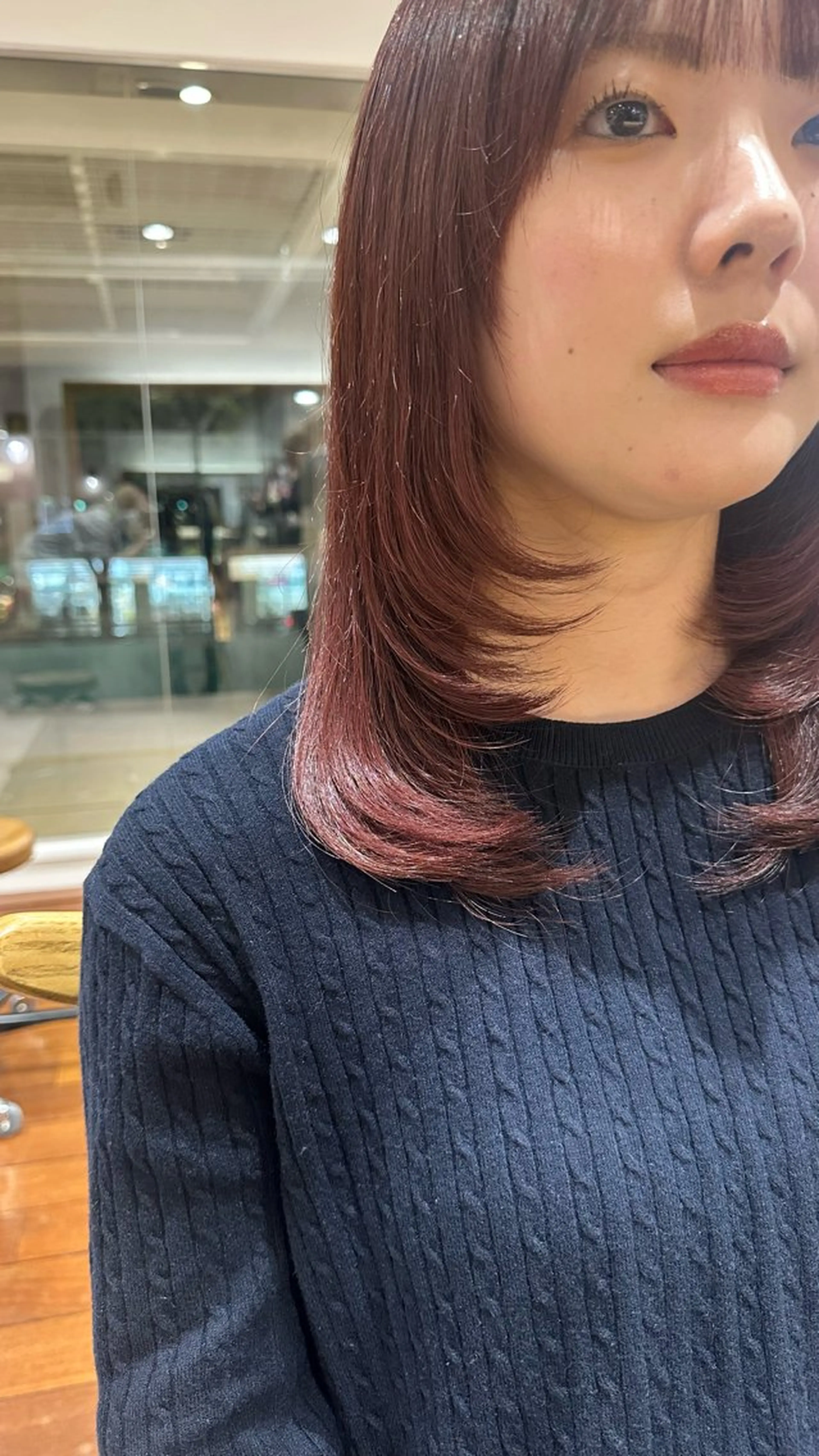 ミディアム カラー ヘアカラー 🩷仙台/ワンカラー /えれな🩷のヘアスタイル
