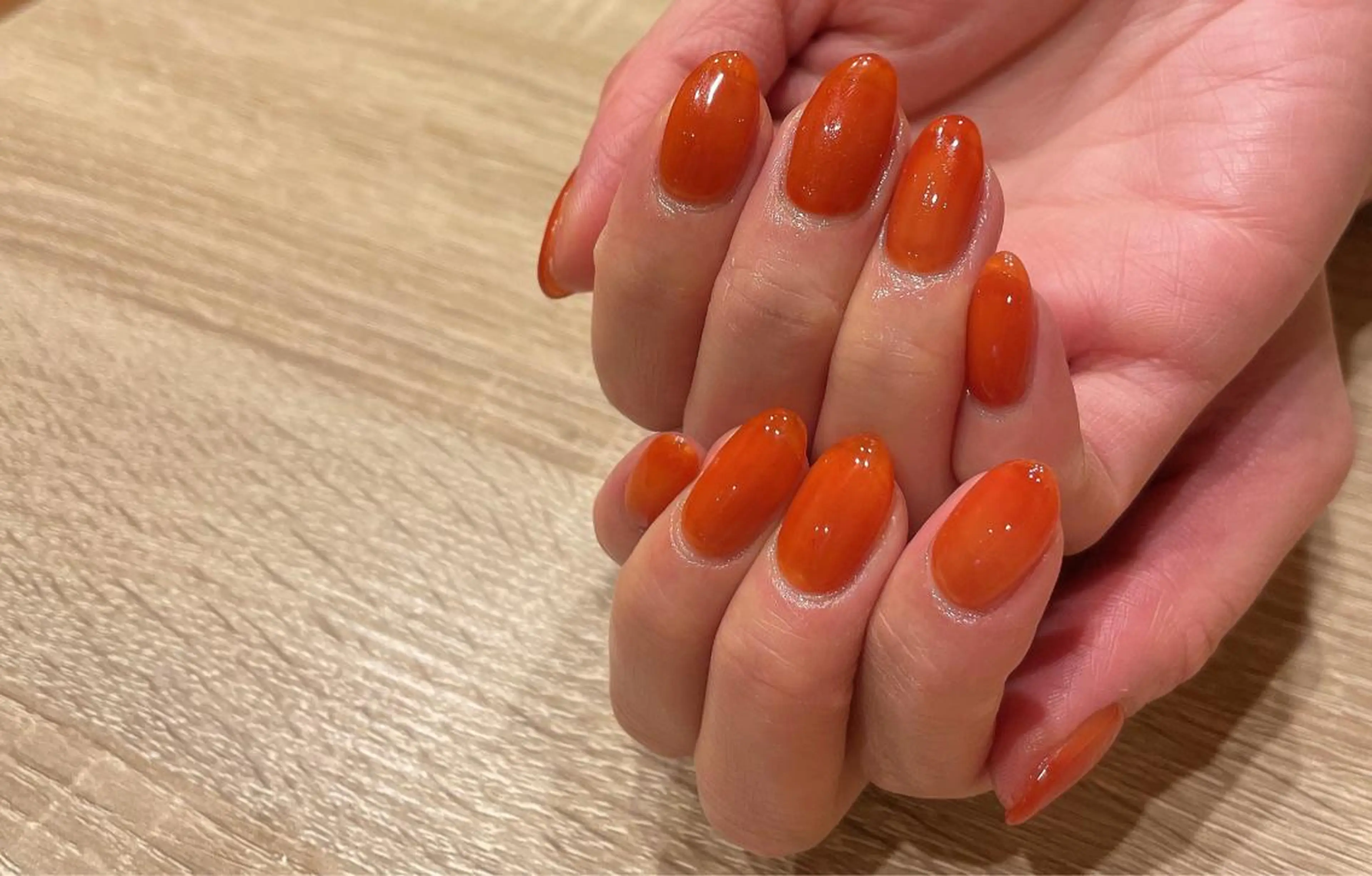 ネイル ワンカラーネイル ハンドネイル liberté🫧 新小岩のネイルデザイン