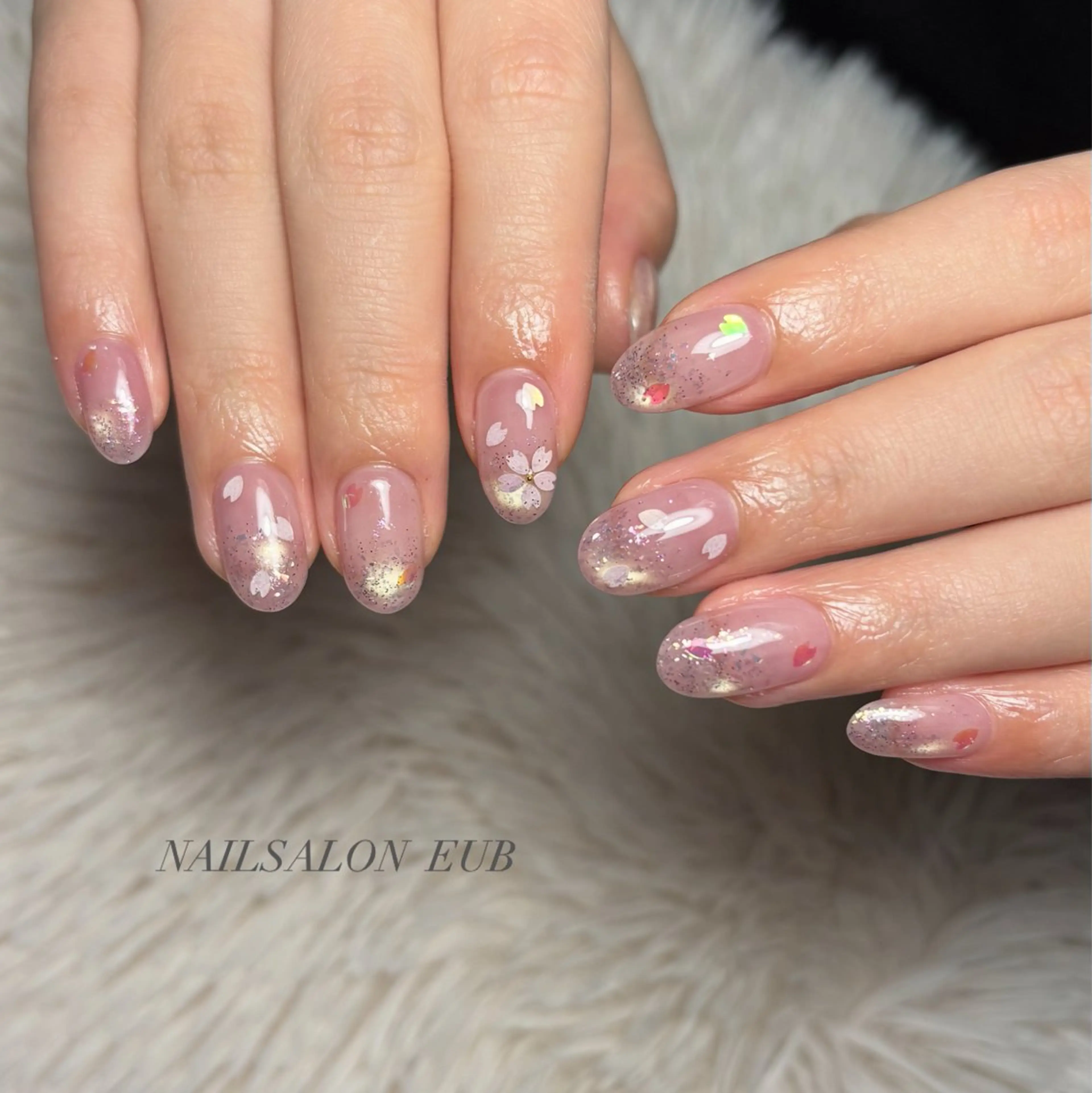 ネイル 桜ネイル 春ネイル NAILSALON EUB  AYAKAのネイルデザイン