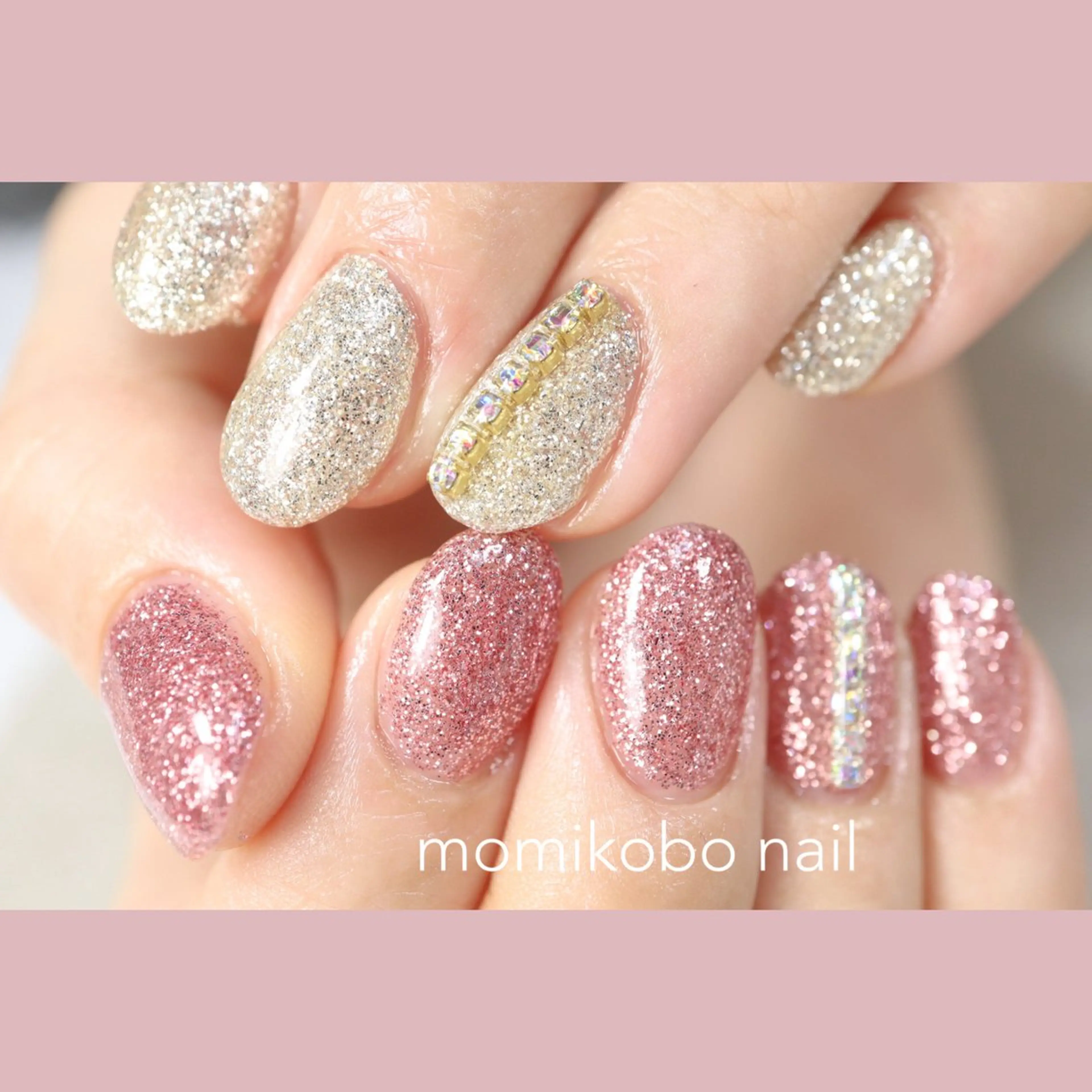 ネイル ジェルネイル 持ち込み パラジェル momikobo モミコウボウのネイルデザイン