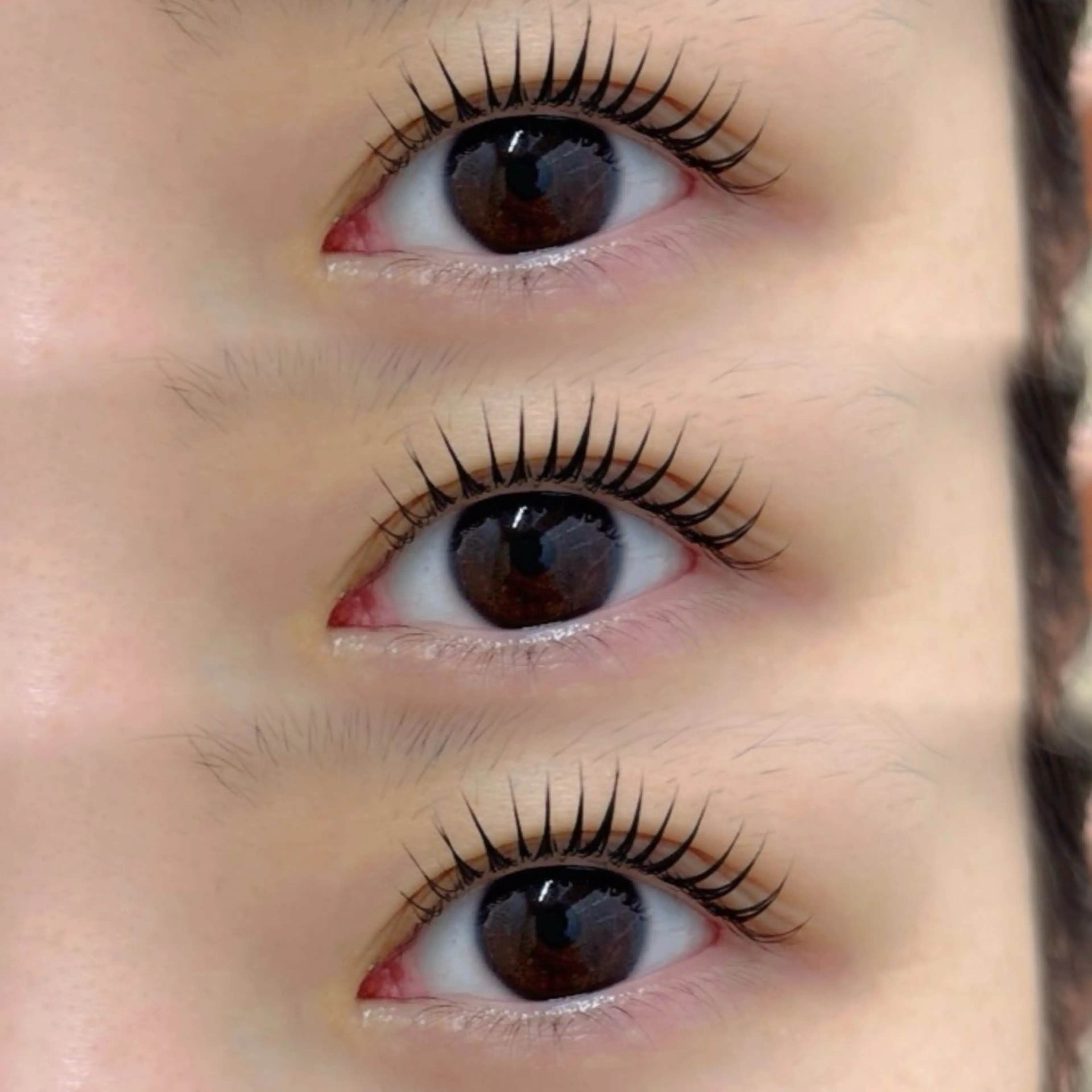 マツエク・マツパ 🎀銀座パリジェンヌ マツエクmomo🎀のマツエク・マツパデザイン