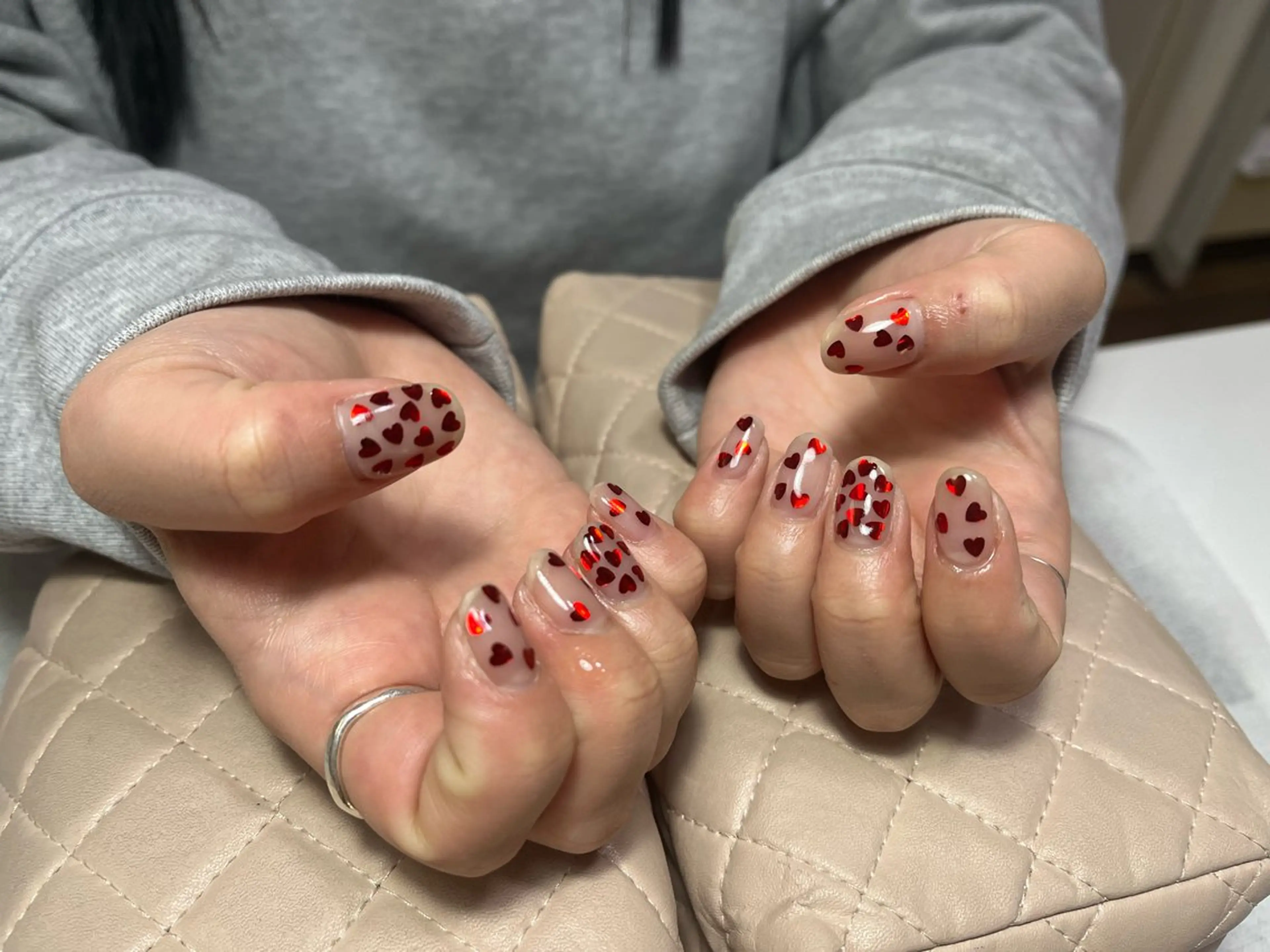 ネイル ハンドネイル goldgleams ちなのネイルデザイン