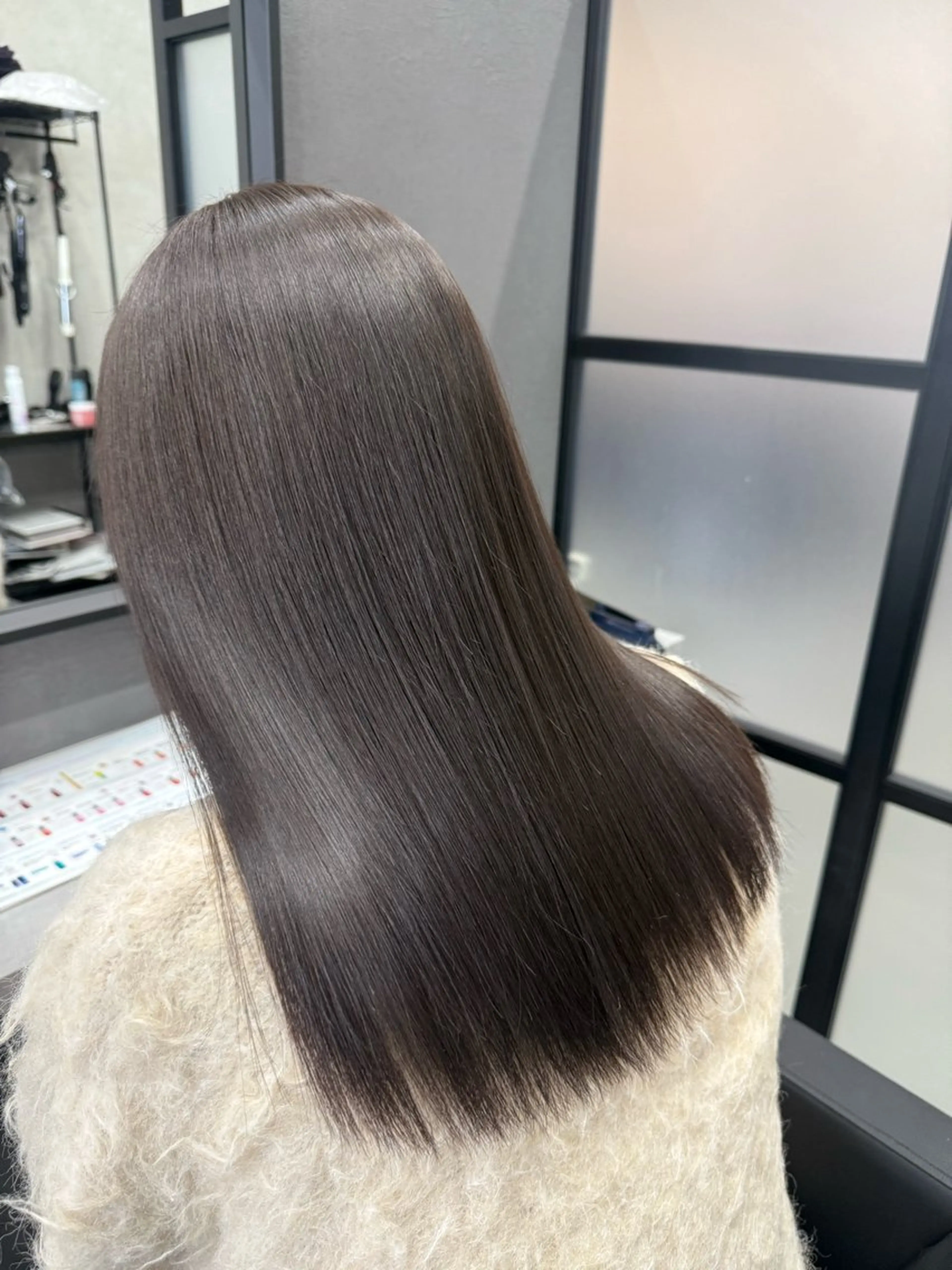 ミディアム カラー 【韓国ヘア ×髪質改善】内田のヘアスタイル