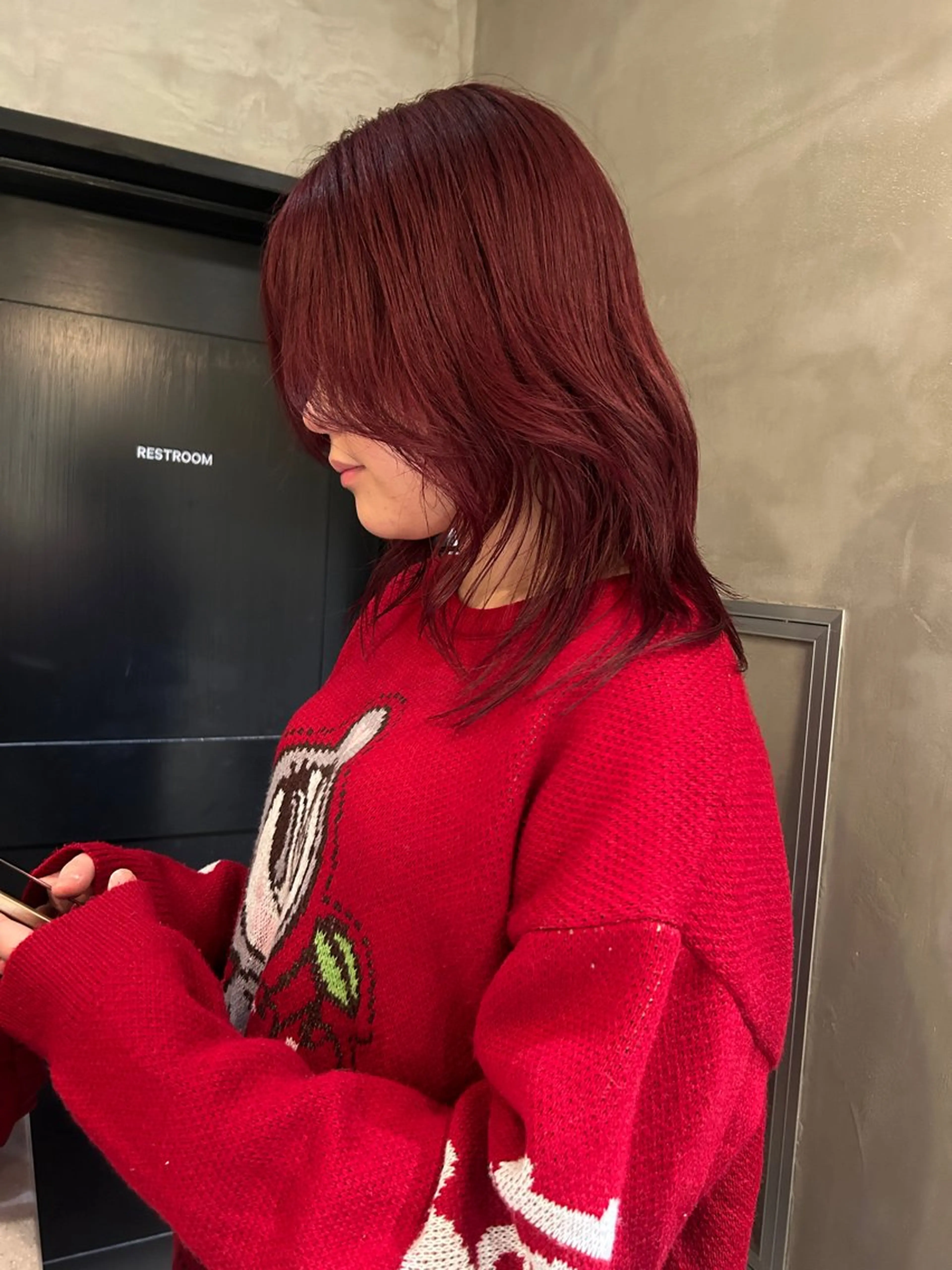 セミロング カラー ヘアカラー トリートメント デザイン/アレンジ ❤︎イシイレイのヘアスタイル