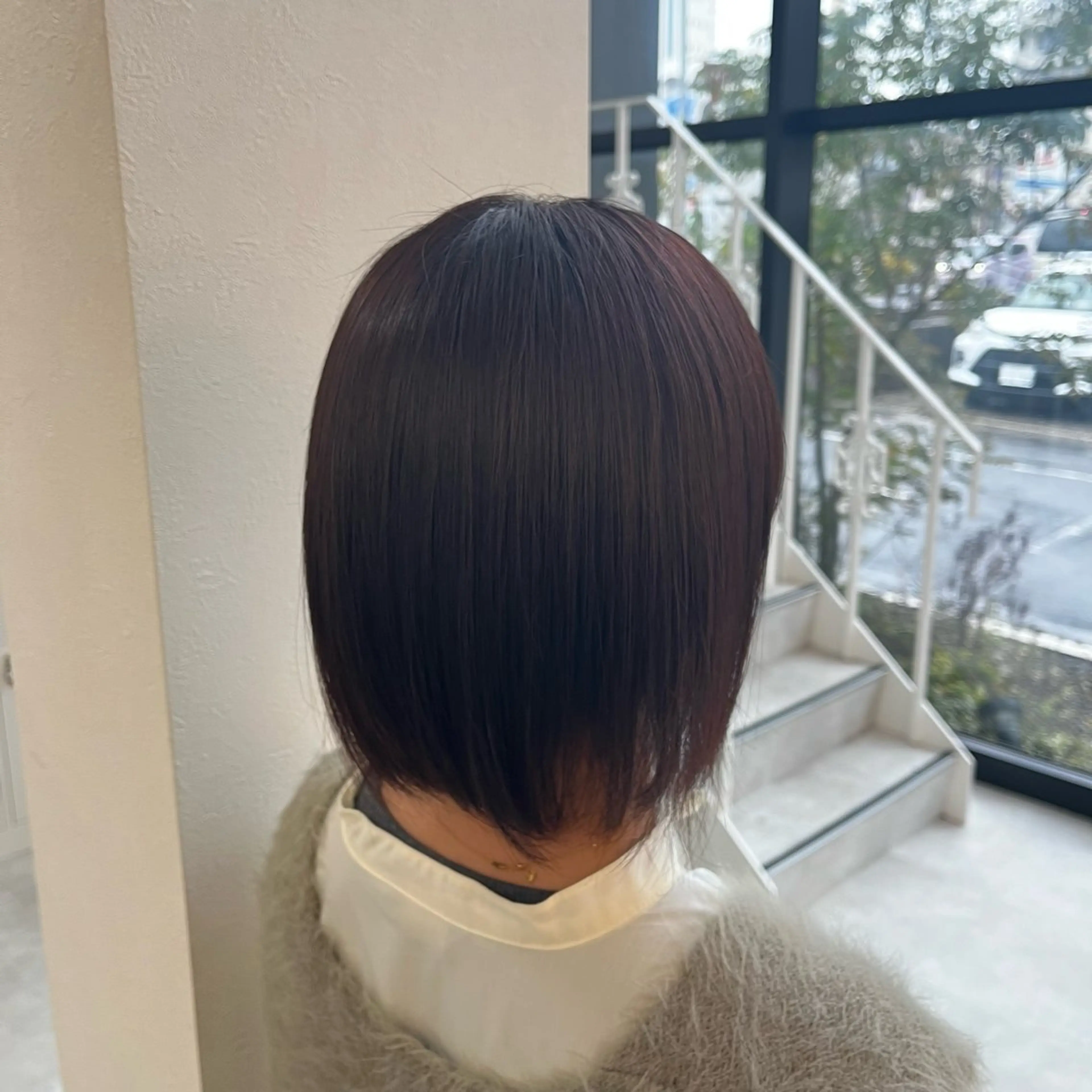ショート ピンクブラウン ヘアカラー juve.山田裕貴 ✄﻿大分のヘアスタイル