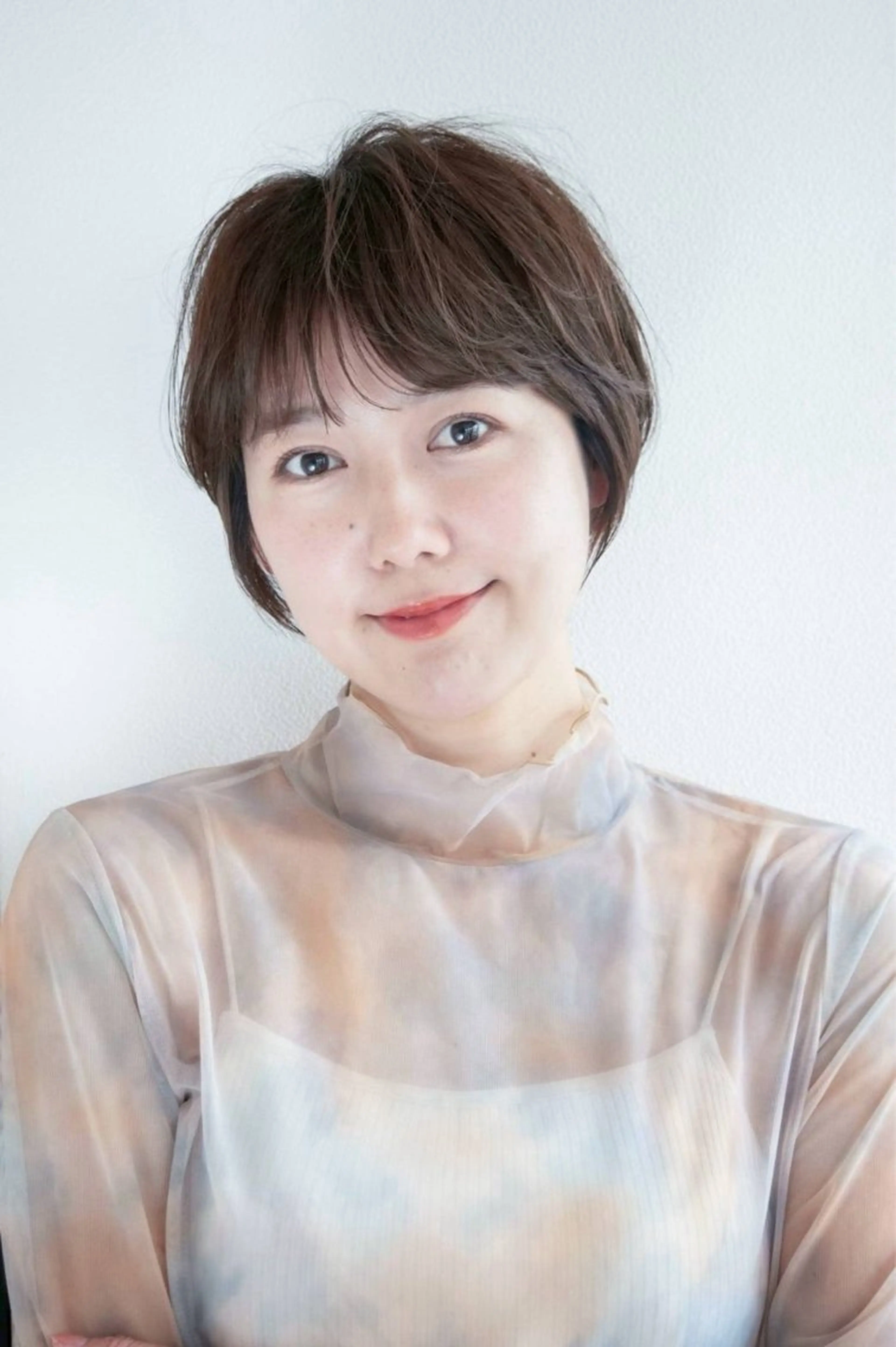 ショート カラー ヘアカラー トリートメント 野村 健太のヘアスタイル