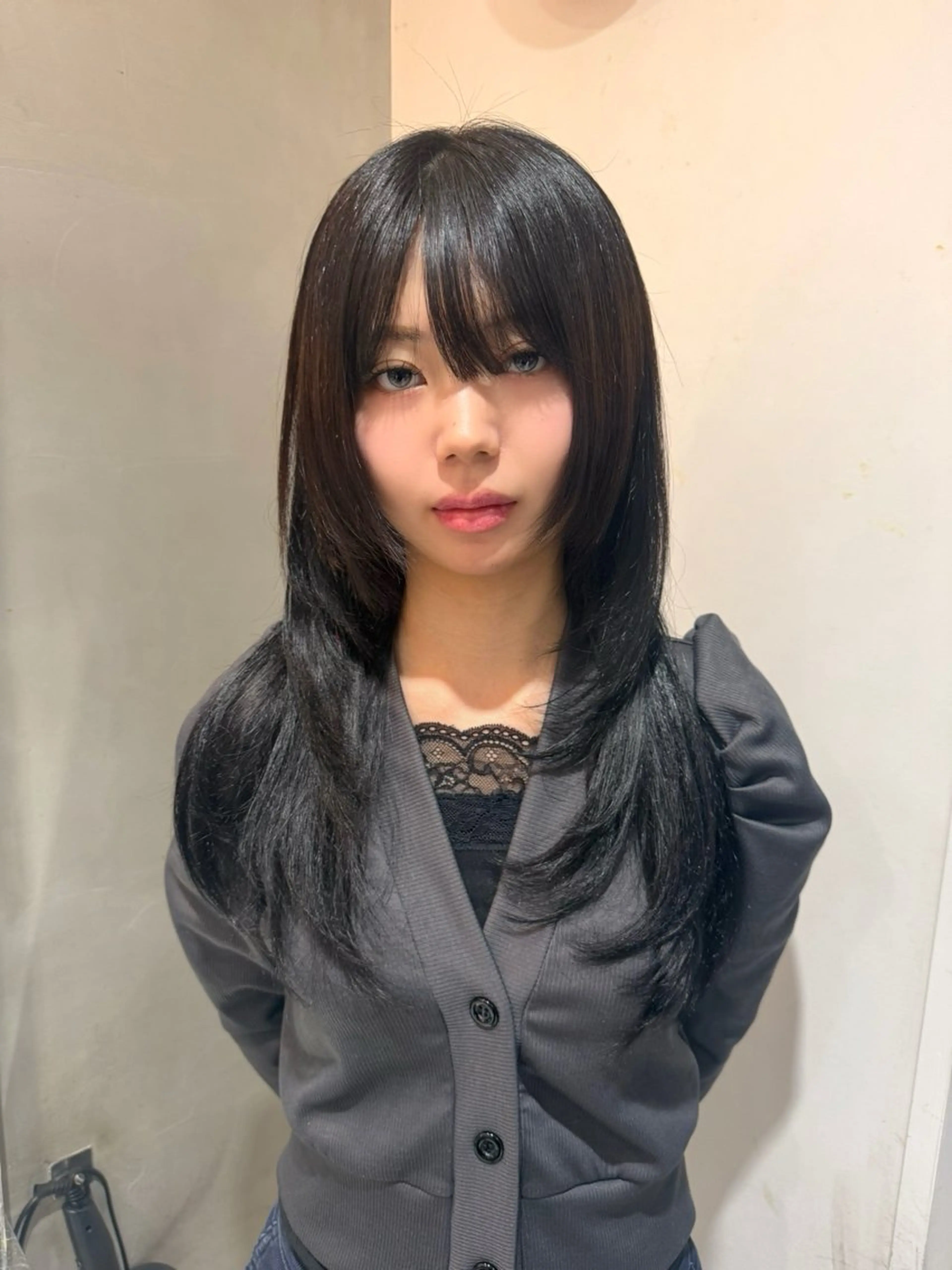 ロング ウルフカット エクステ matsuri 🪽ボブカットのヘアスタイル