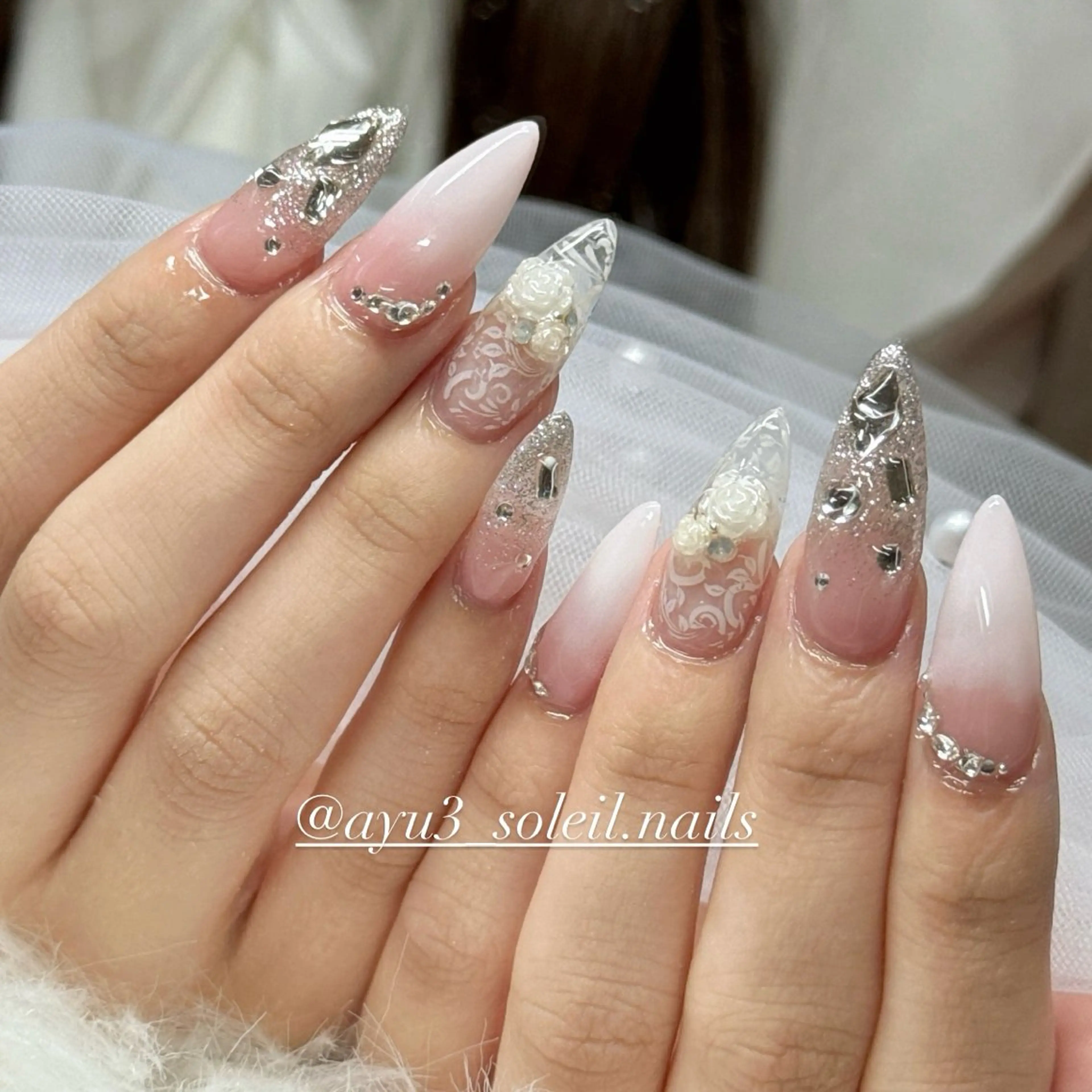 ネイル ハンドネイル 大橋 歩美のネイルデザイン