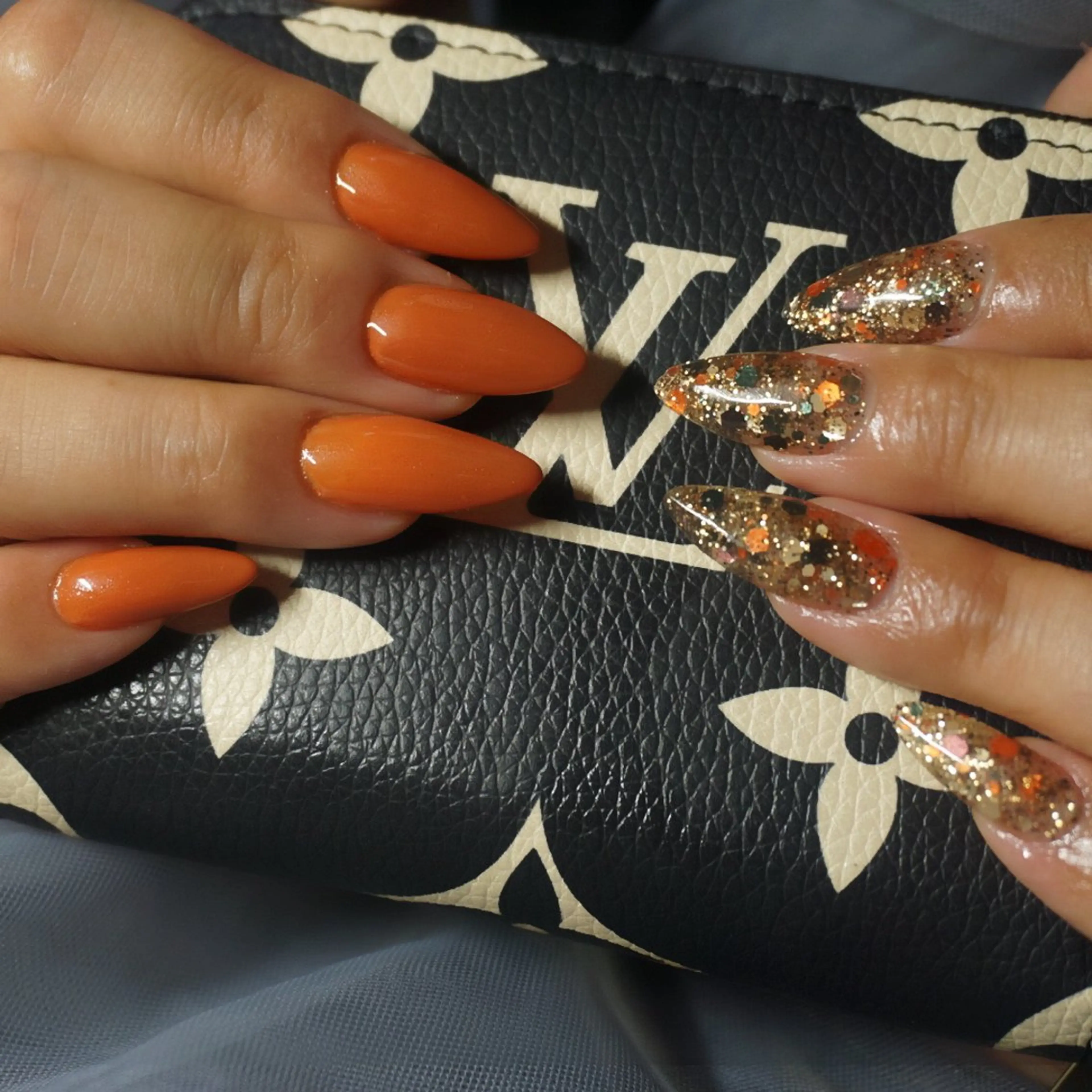 ネイル ラメ(グリッター) スカルプネイル nail salon Be.のネイルデザイン