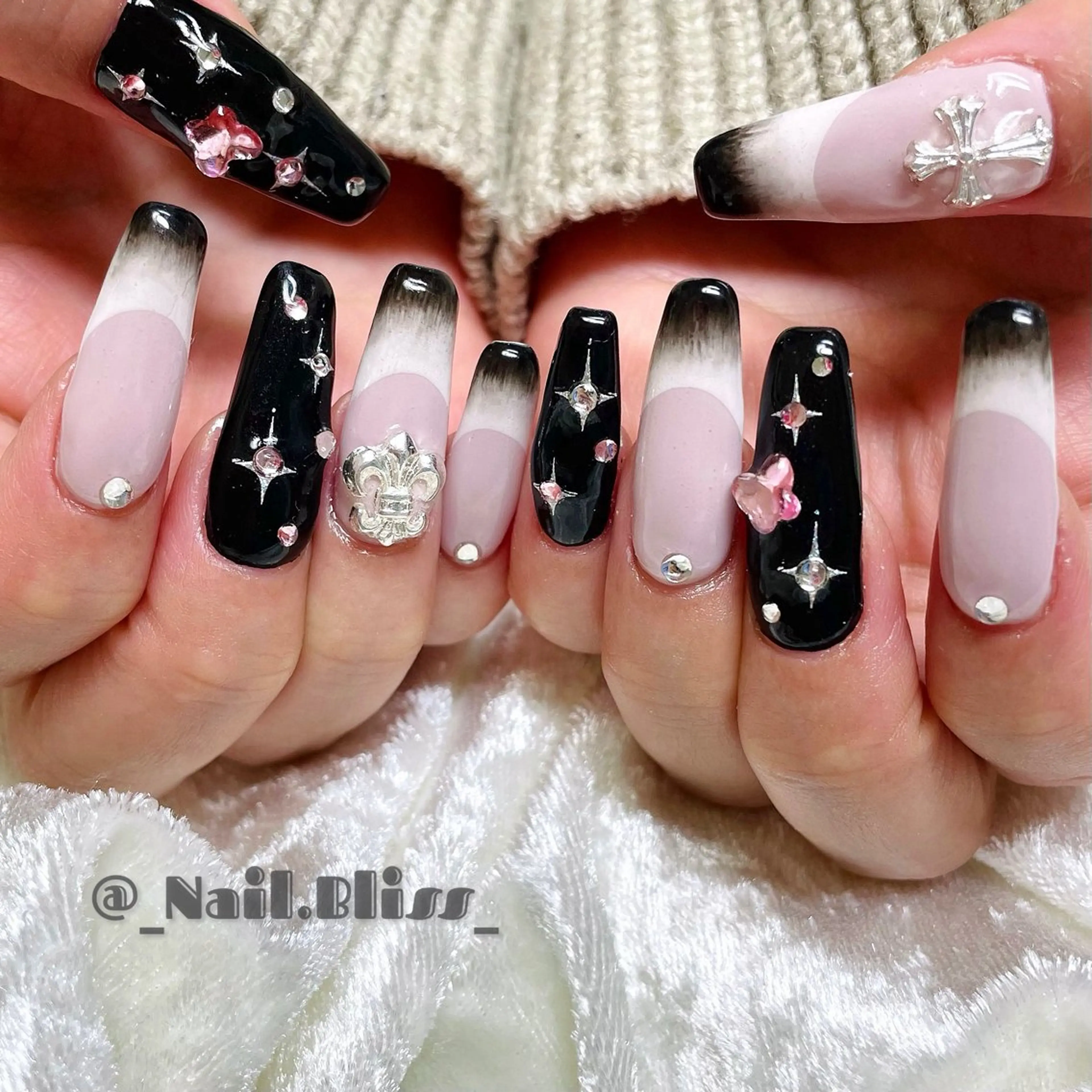 ネイル ピンク ハンドネイル NAIL BLISSのネイルデザイン